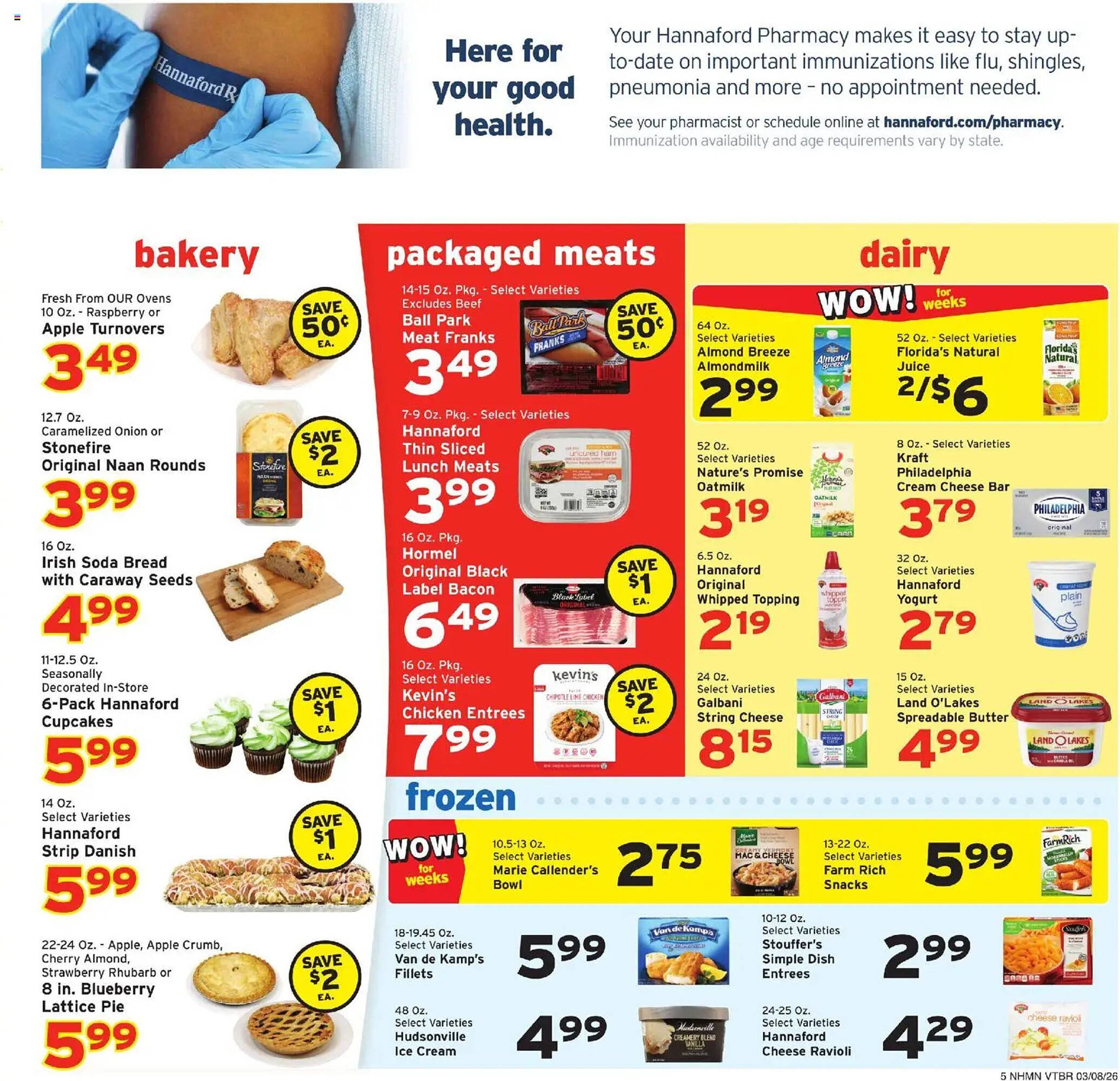 Hannaford flyer