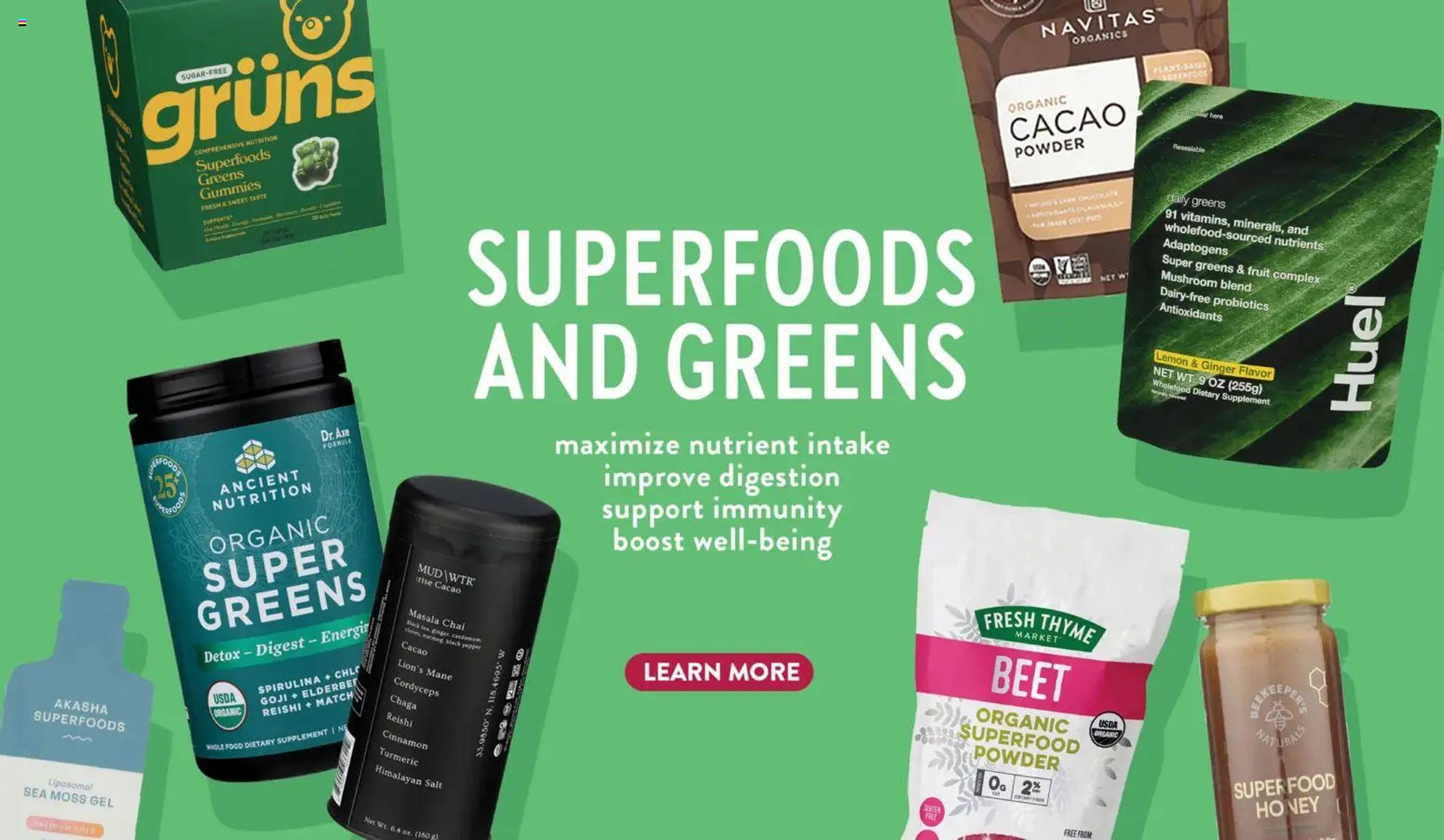 Fresh Thyme weekly ad