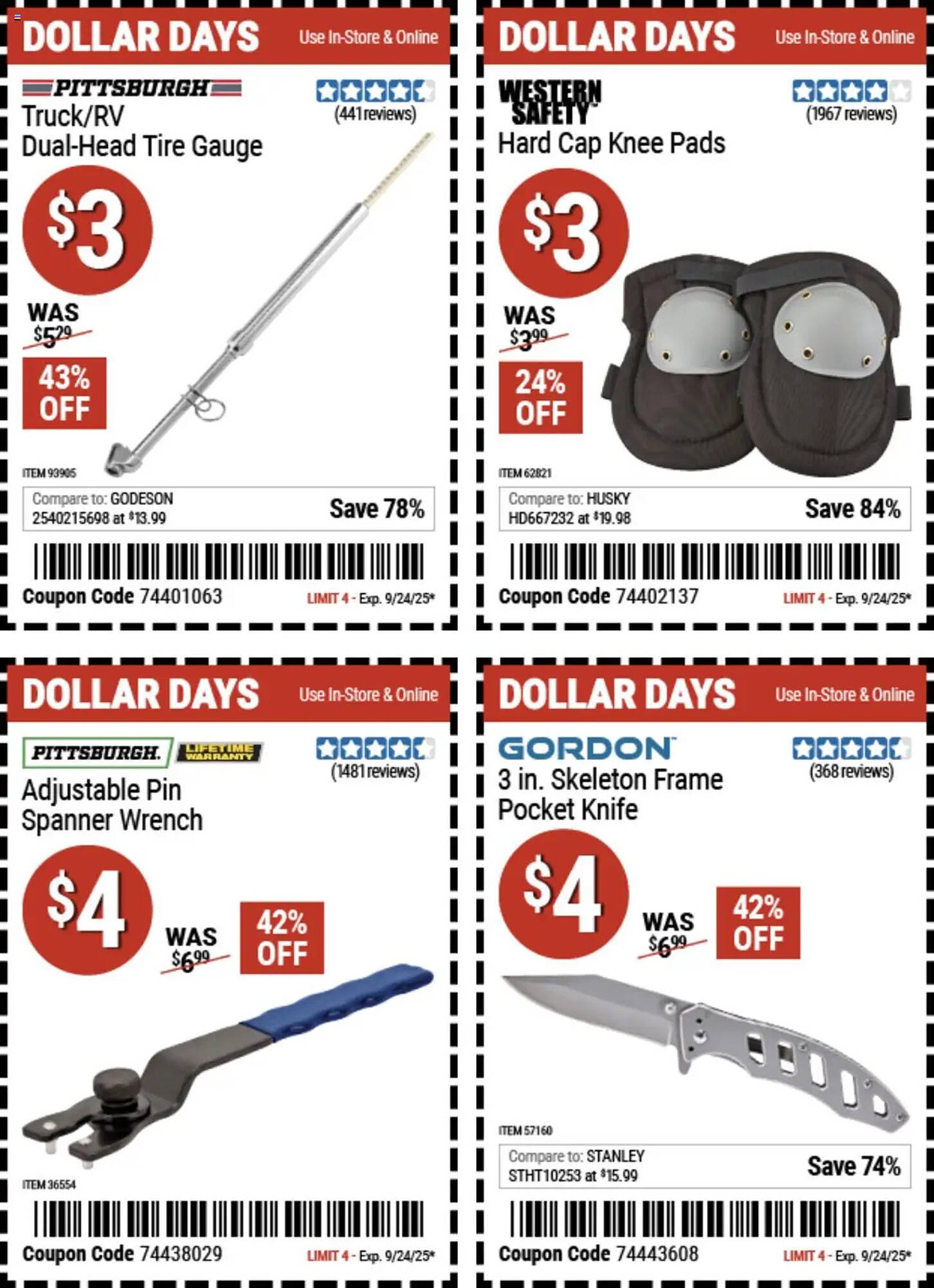 Harbor Freight Tools weekly ad (2025-09-15 - 2025-09-24) | 1