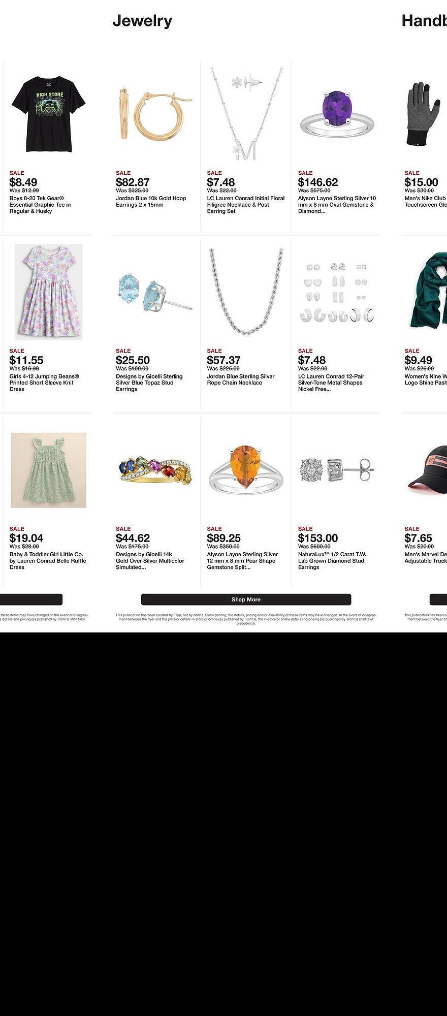 Kohl's weekly ad