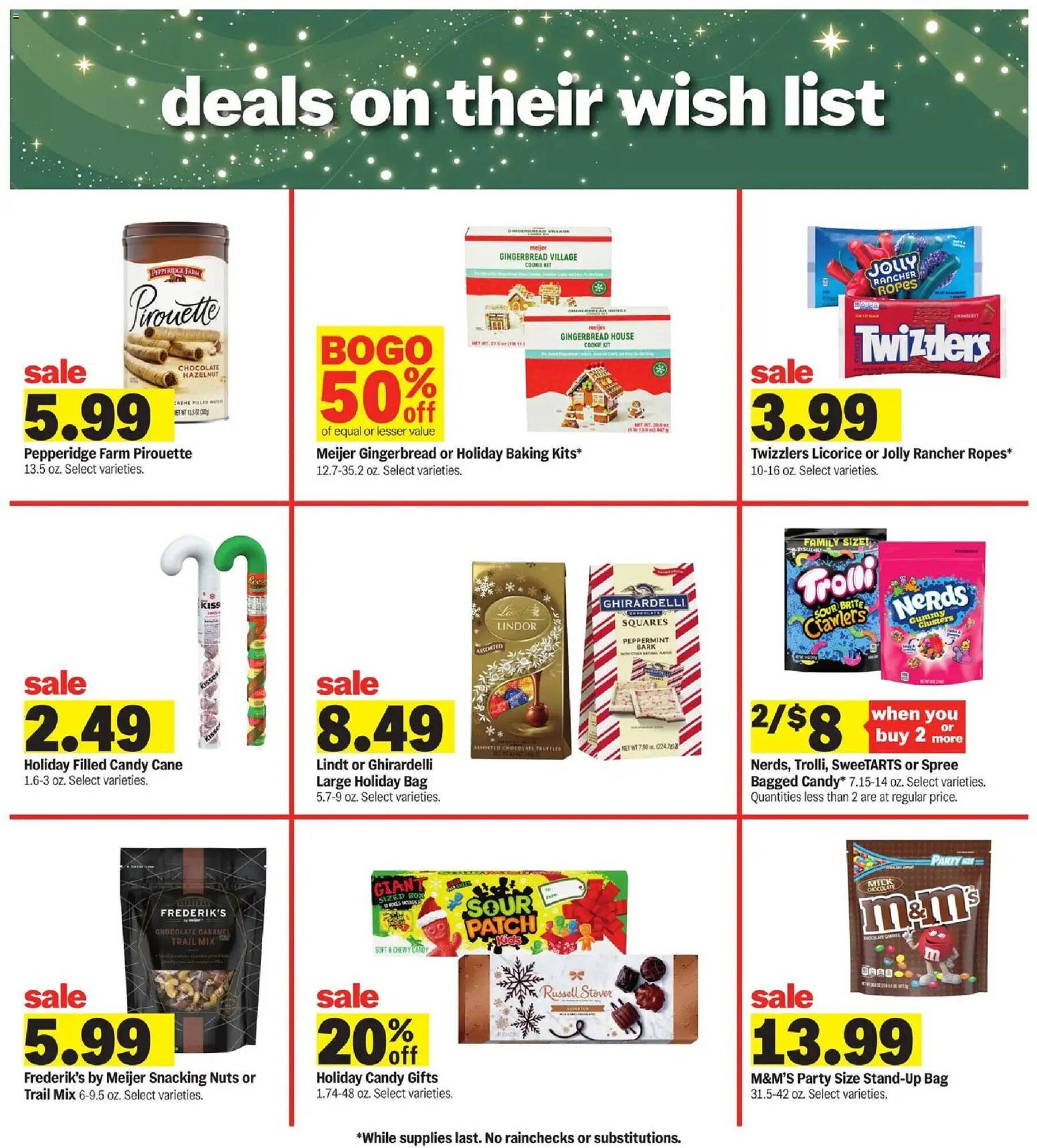 Meijer weekly ad
