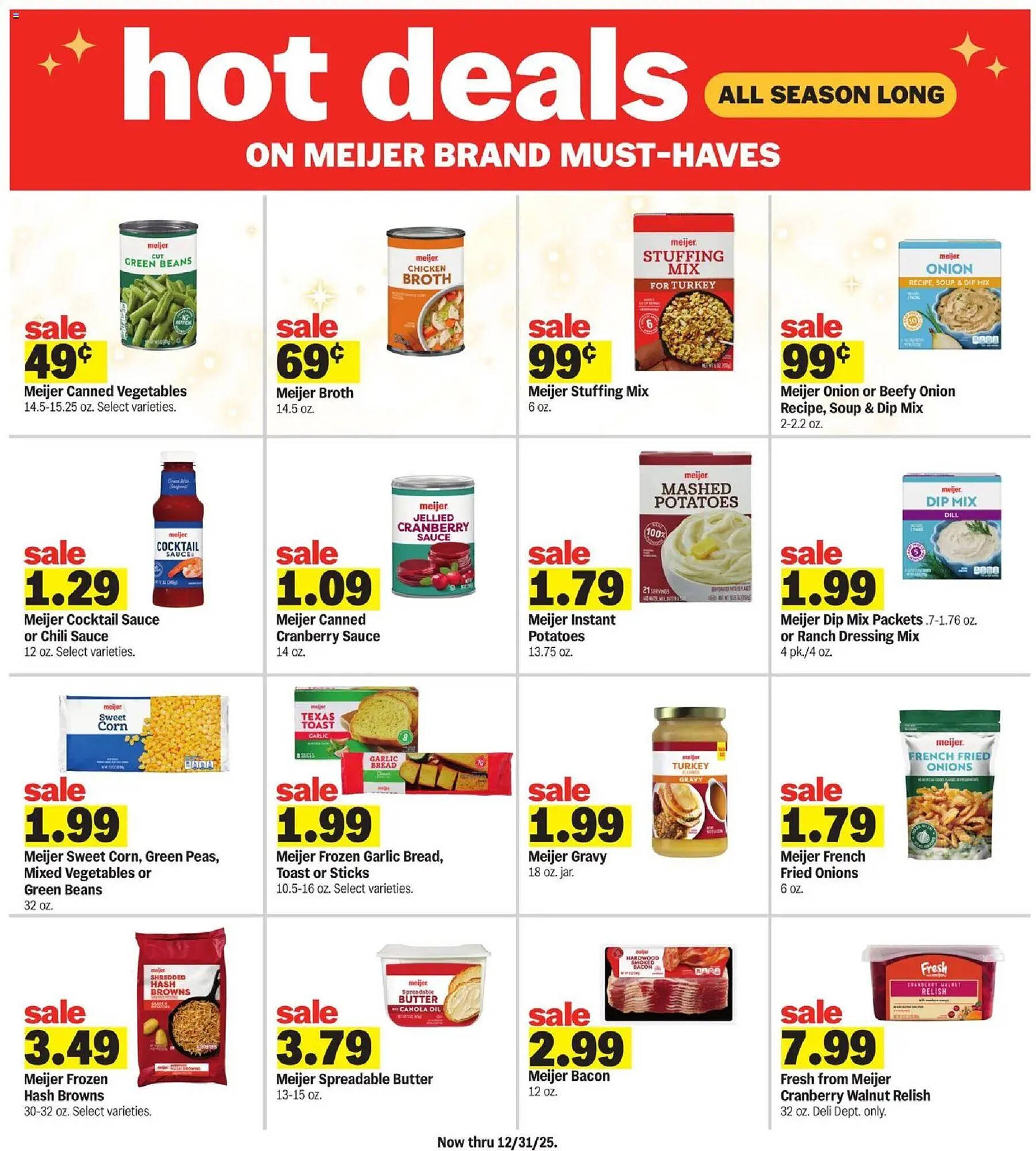 Meijer weekly ad