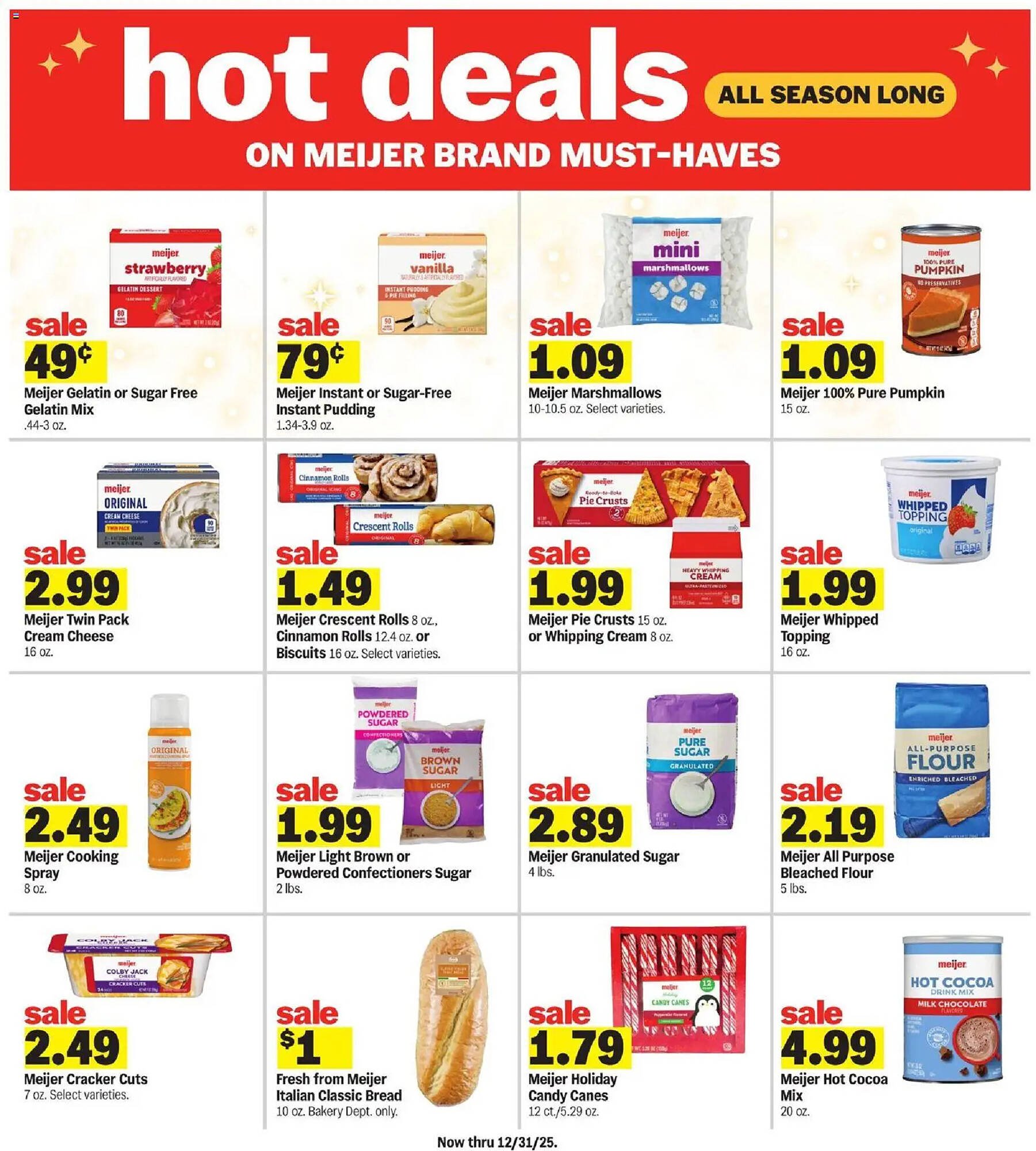 Meijer weekly ad