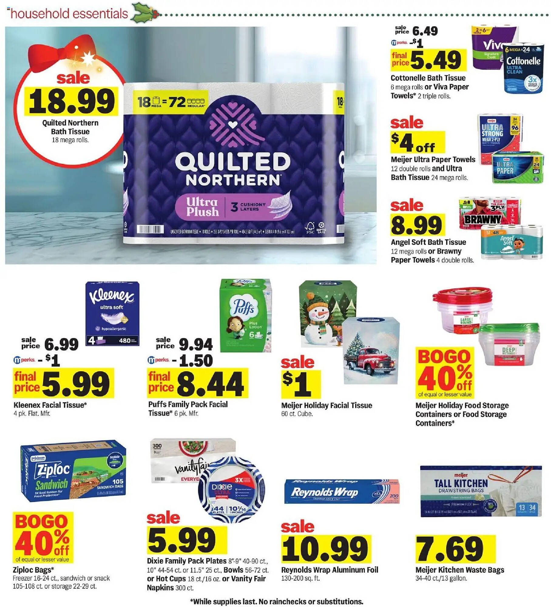 Meijer weekly ad