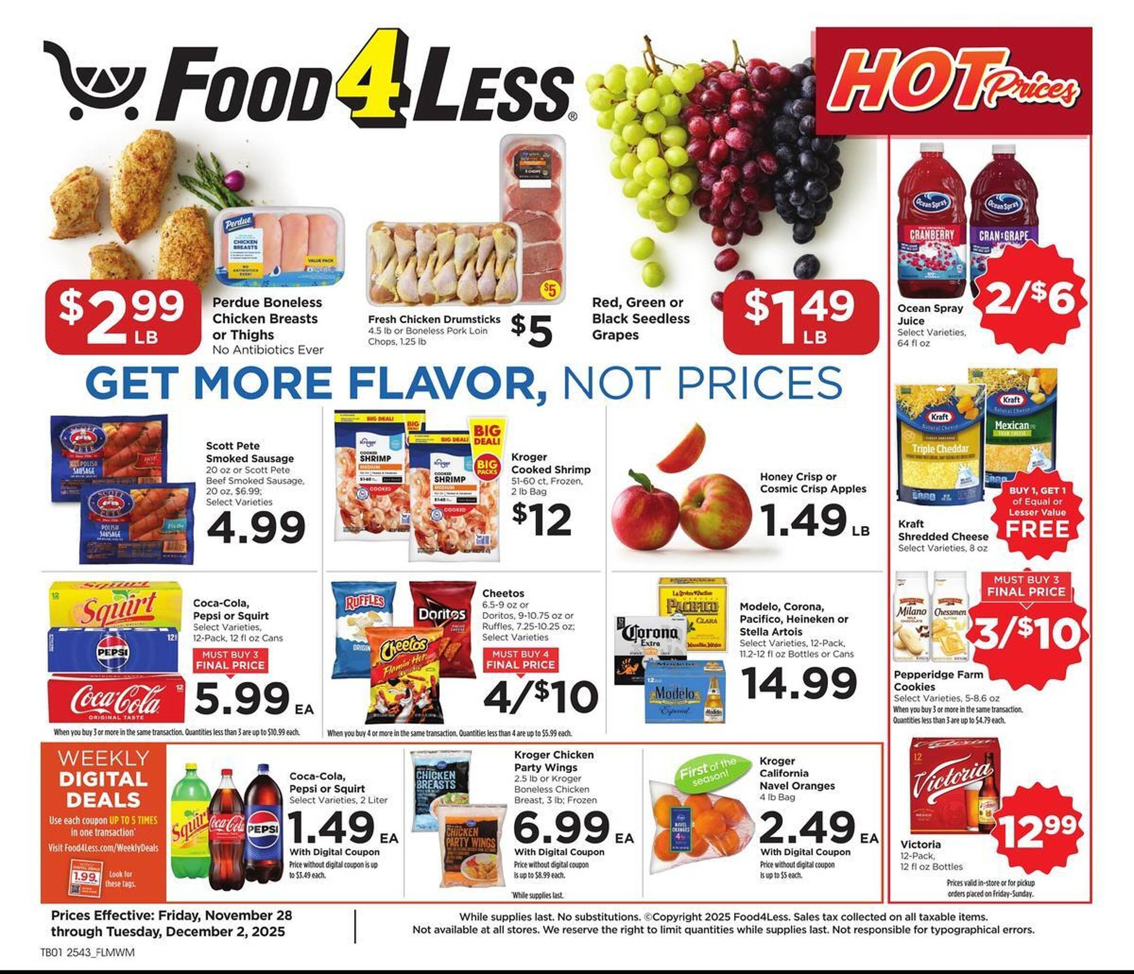 Food 4 Less weekly ad
