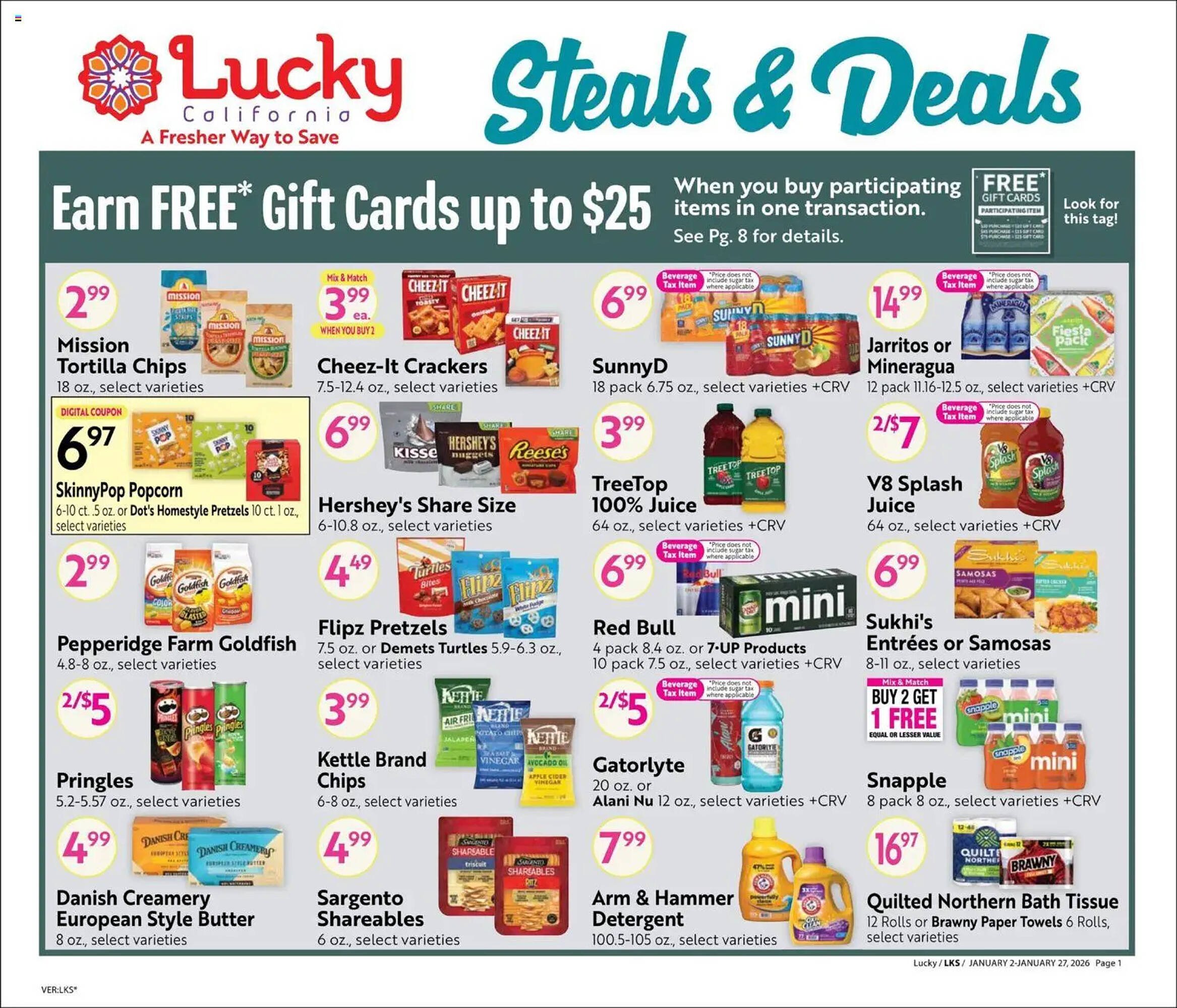 Lucky Supermarkets weekly ad