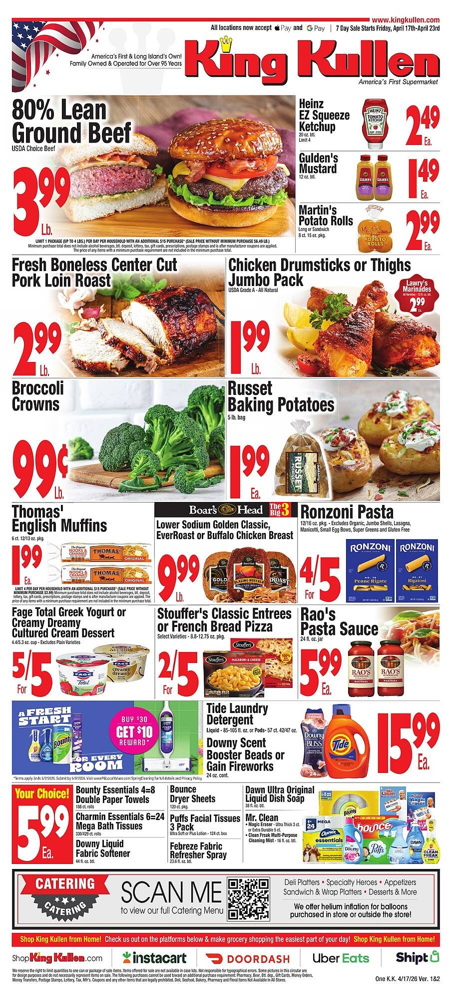 King Kullen weekly ad