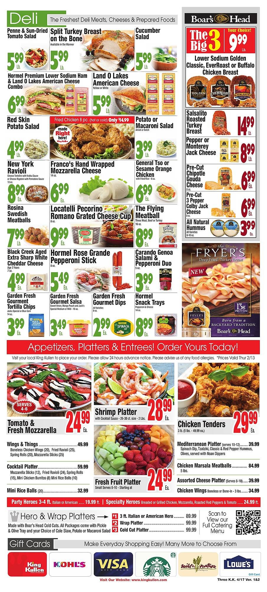 King Kullen weekly ad