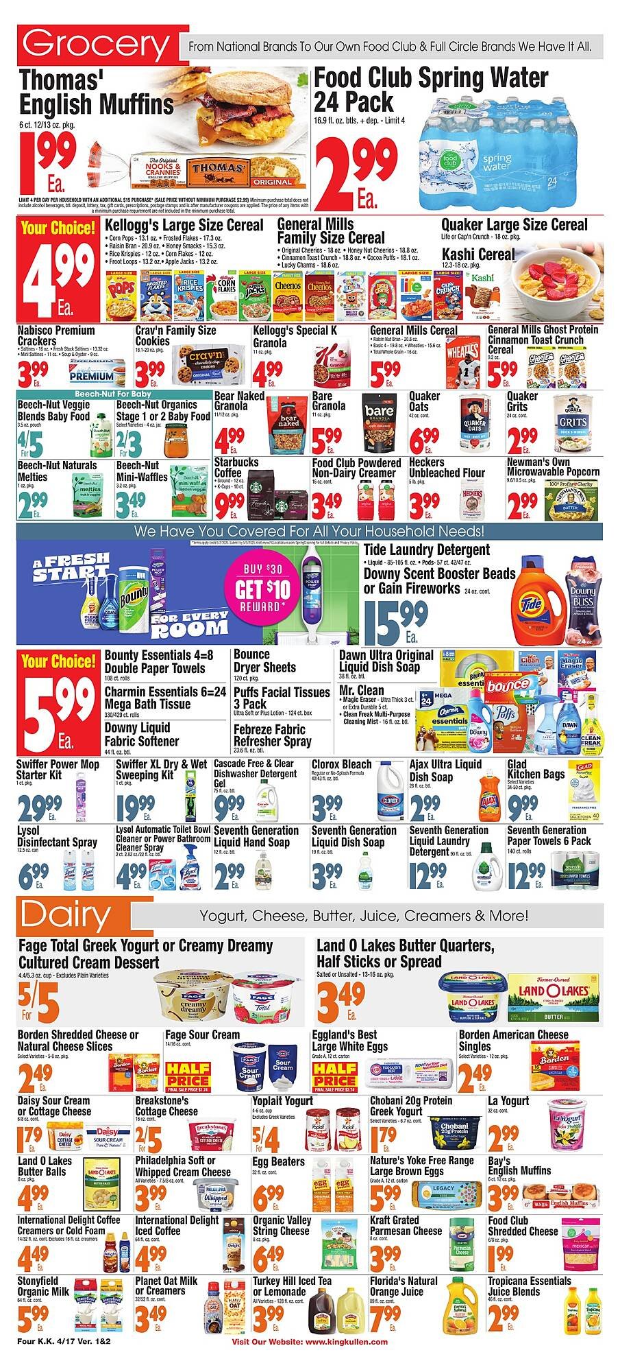 King Kullen weekly ad