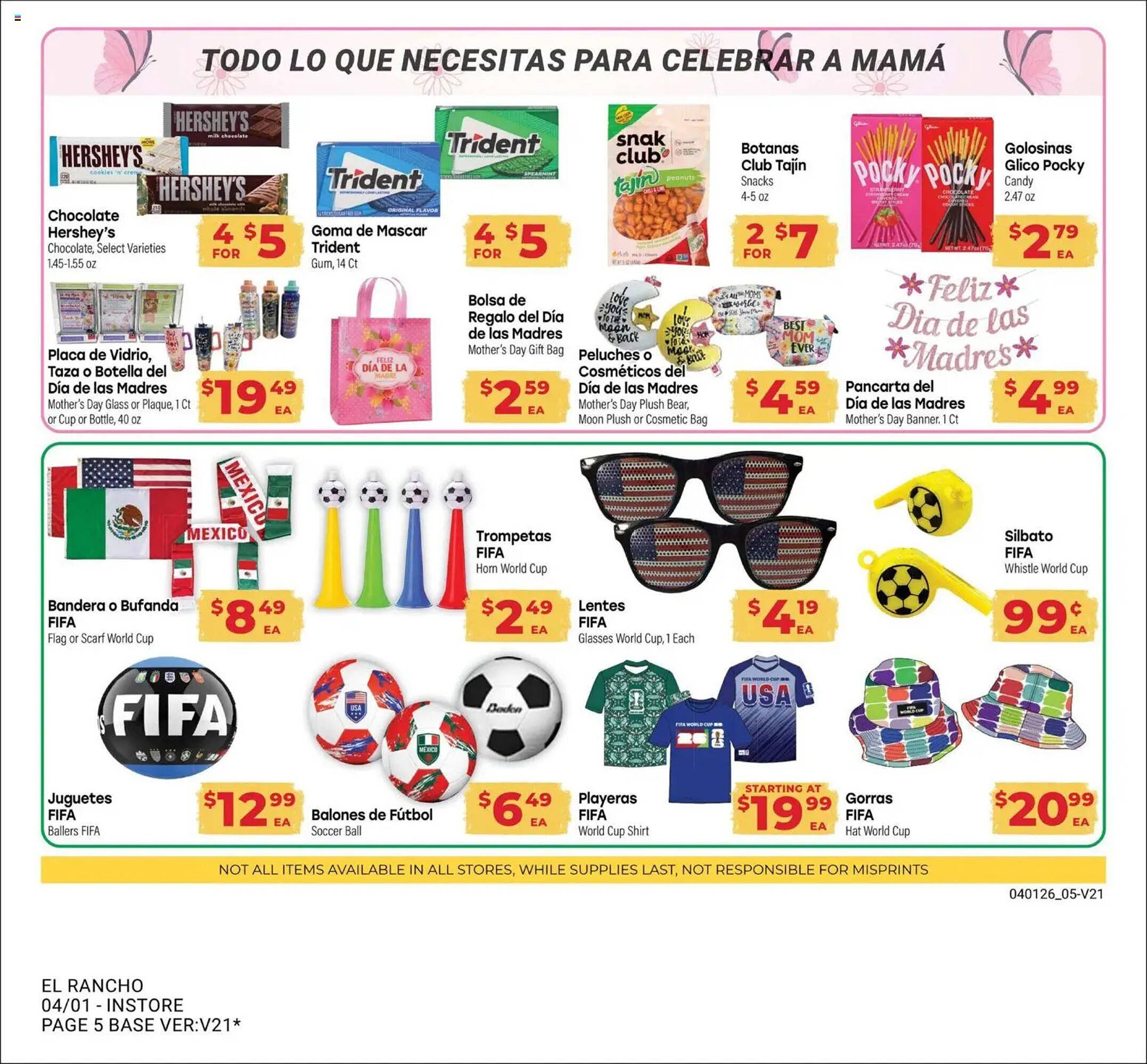 Supermercado El Rancho weekly ad