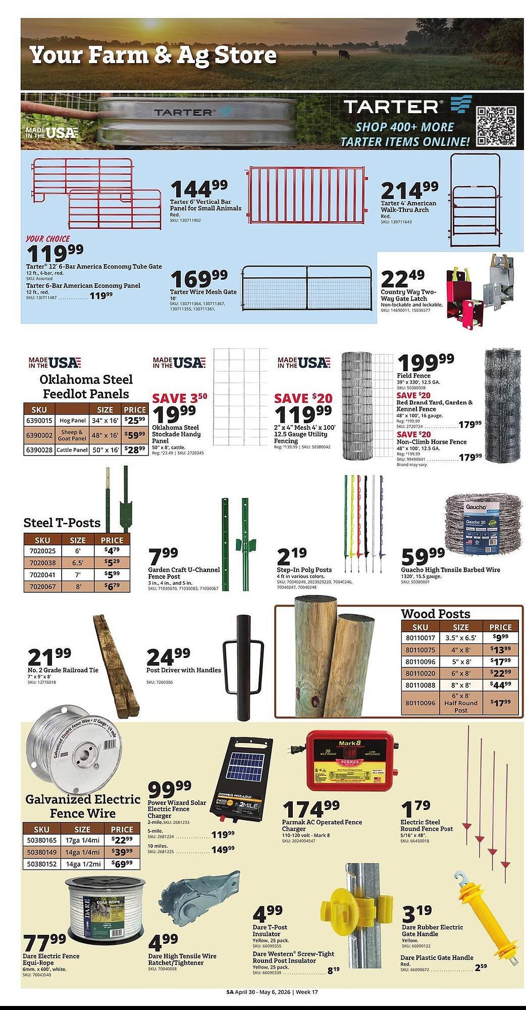 Rural King weekly ad