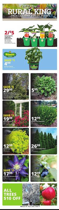 Rural King weekly ad