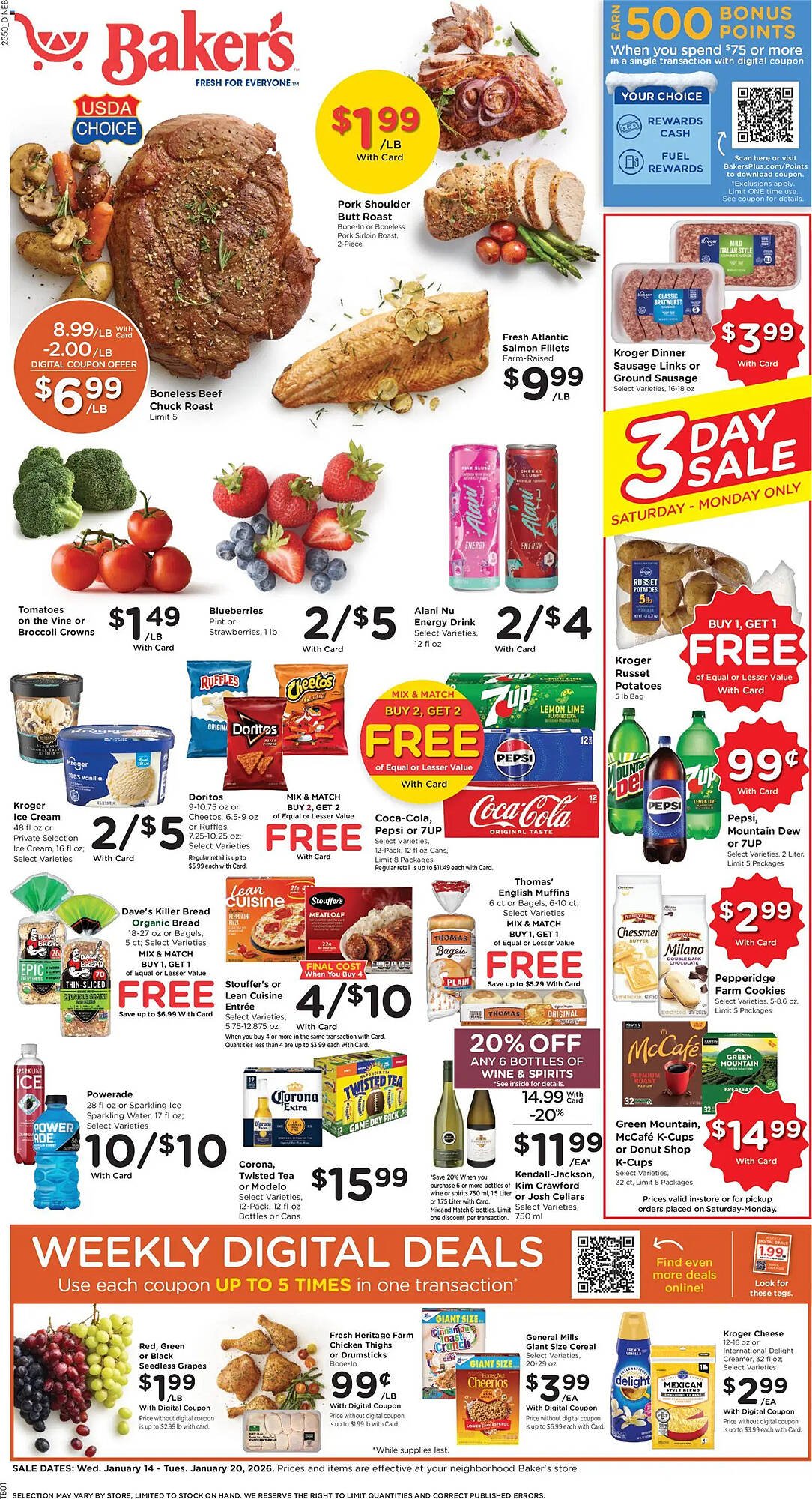 Baker's weekly ad