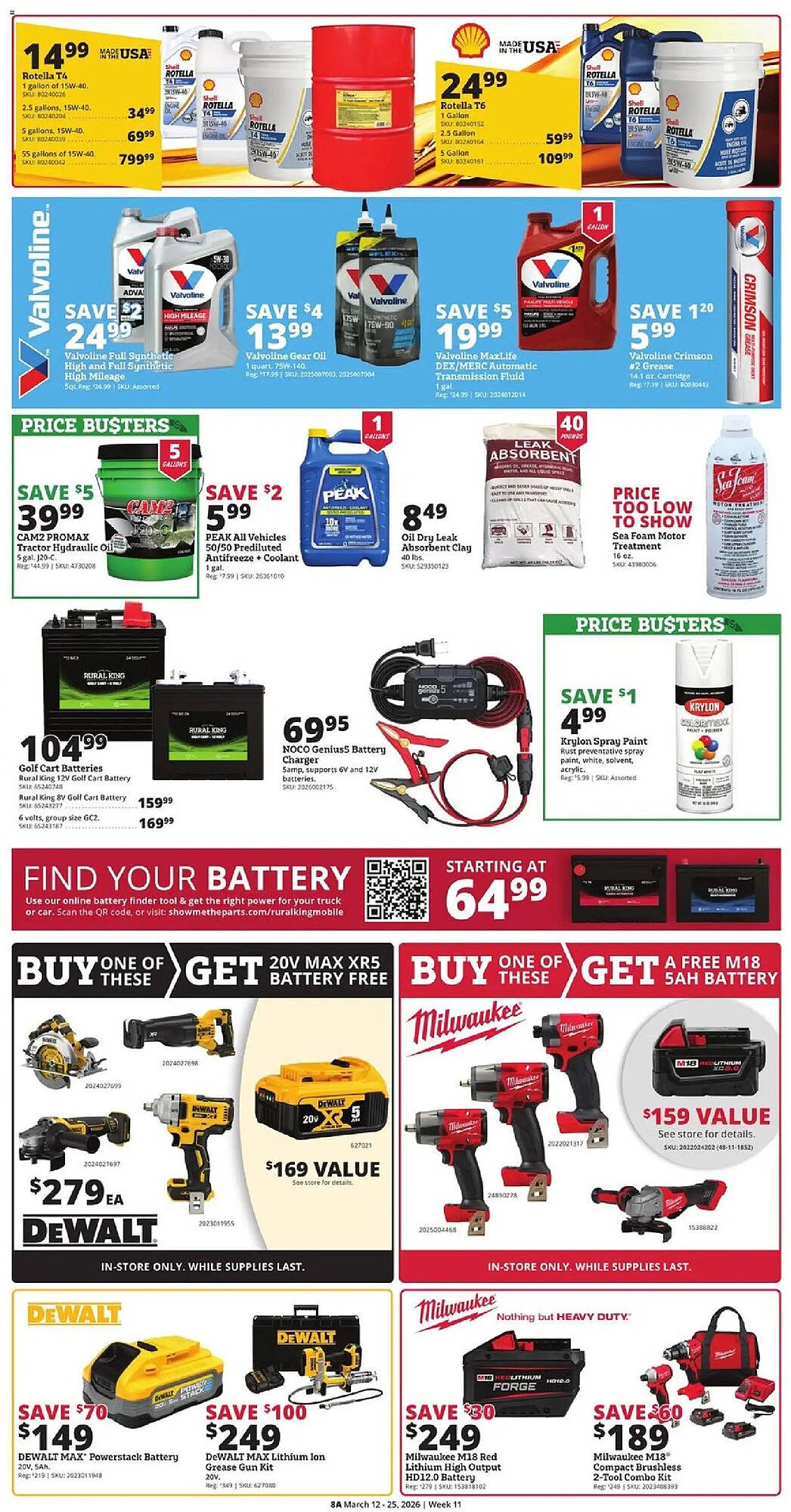 Rural King weekly ad