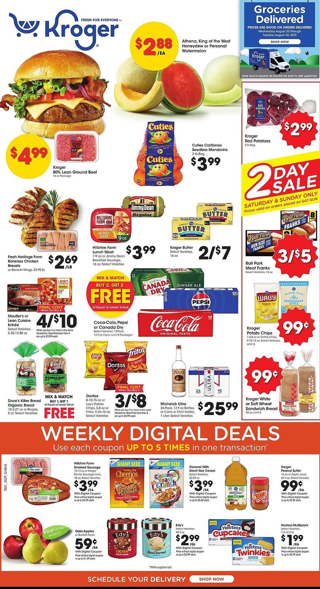 Kroger Weekly Ad (2025-08-20 - 2025-08-26) | 1