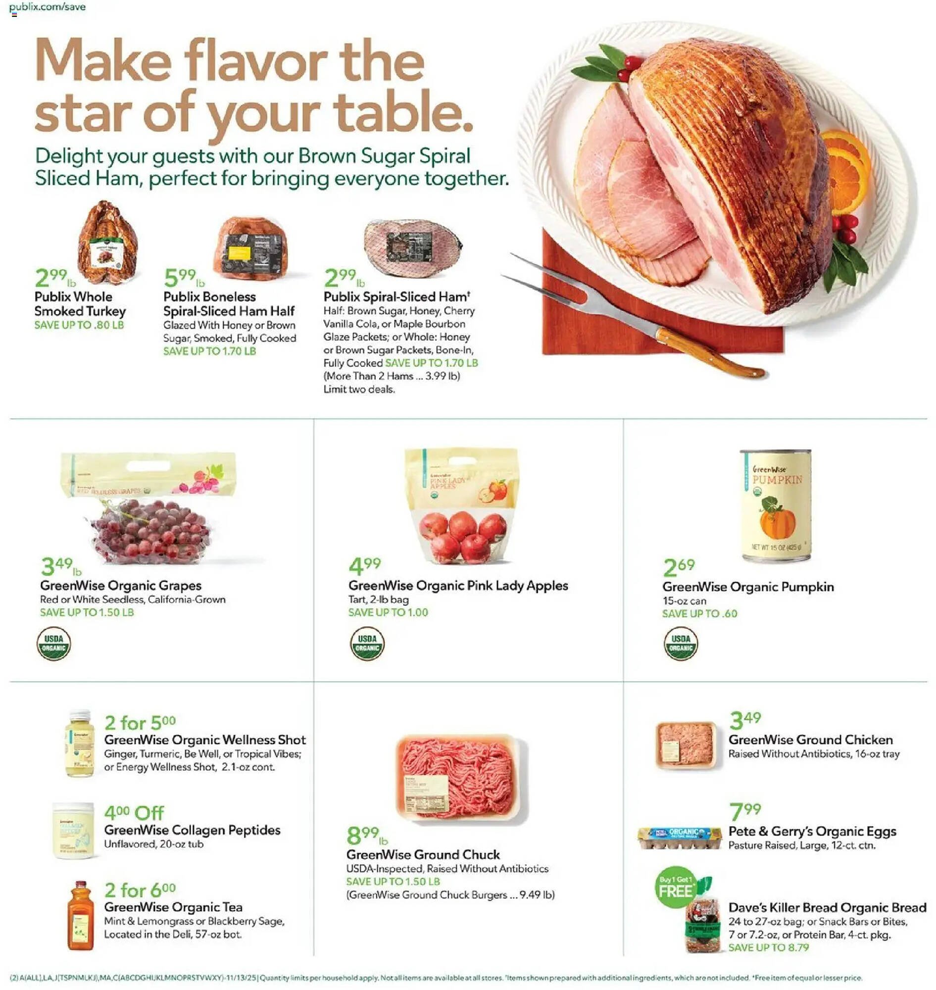 Publix weekly ad (2025-11-12 - 2025-11-18) | 2