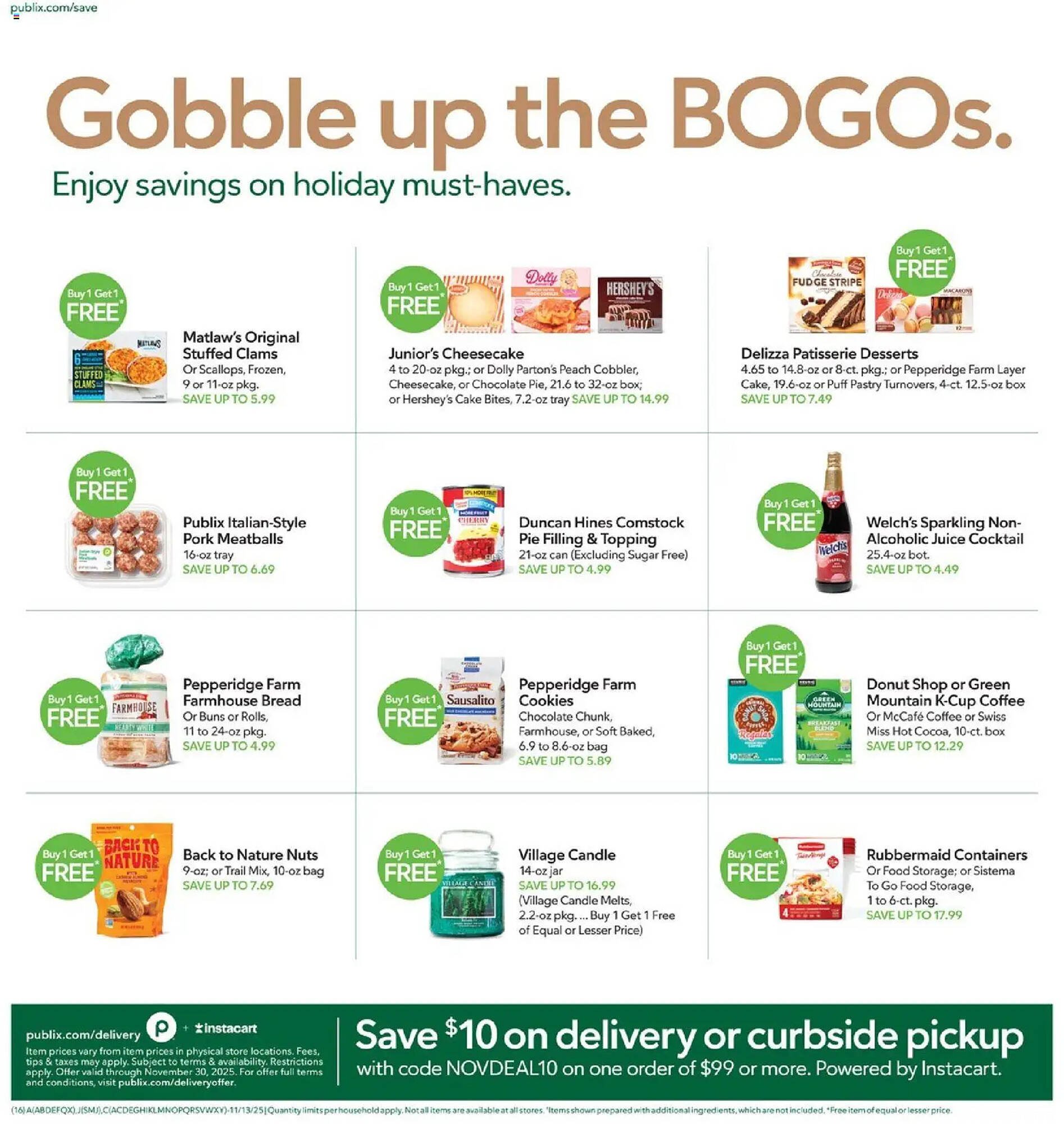 Publix weekly ad (2025-11-12 - 2025-11-18) | 16