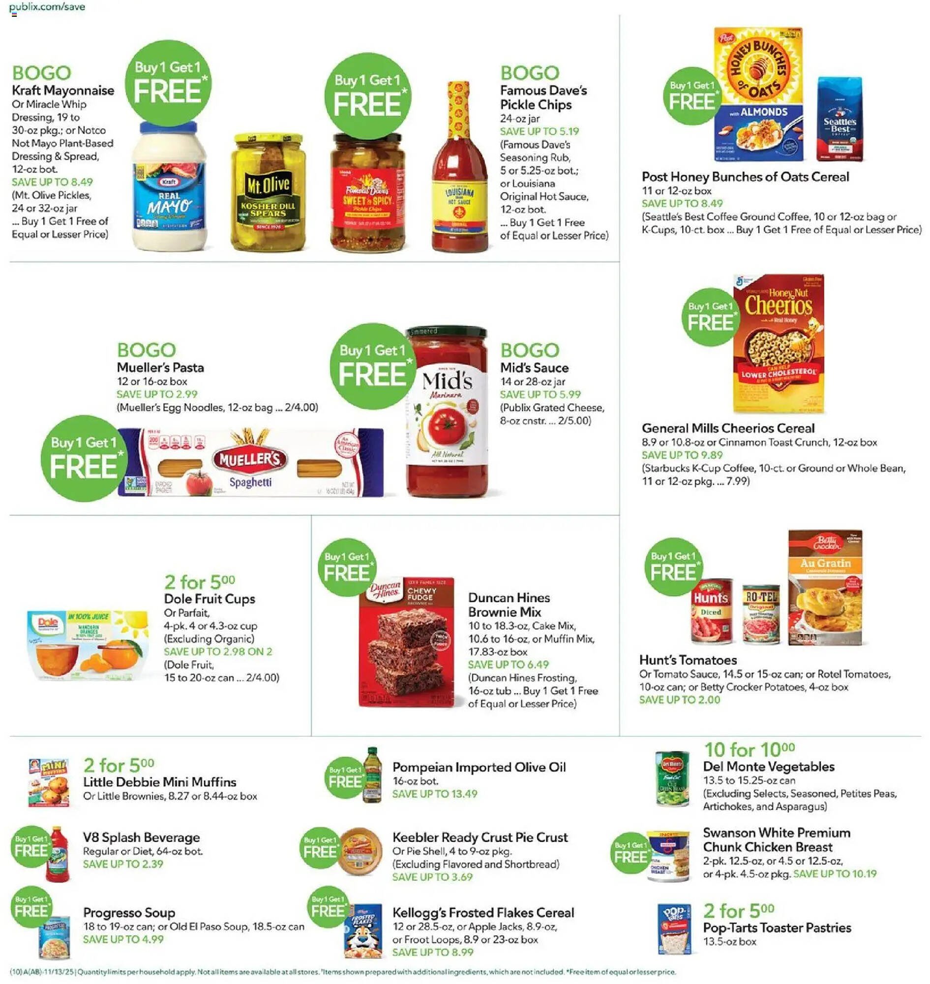 Publix weekly ad (2025-11-12 - 2025-11-18) | 10