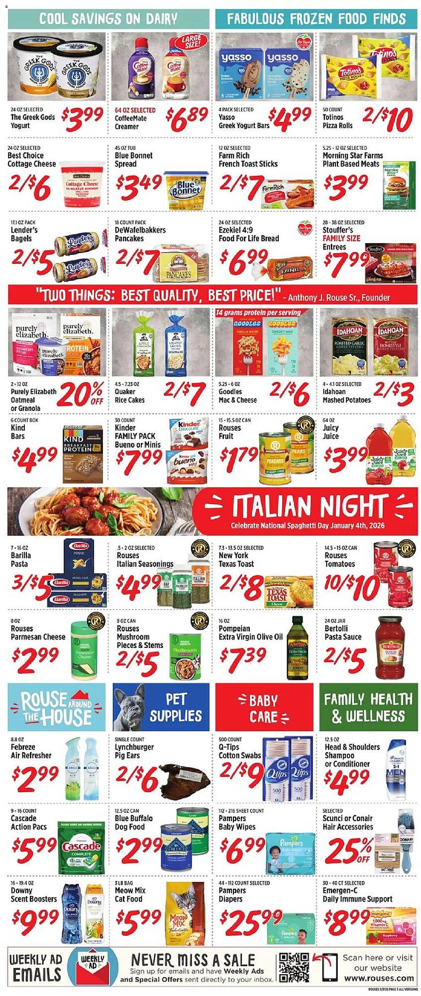 Rouses weekly ad