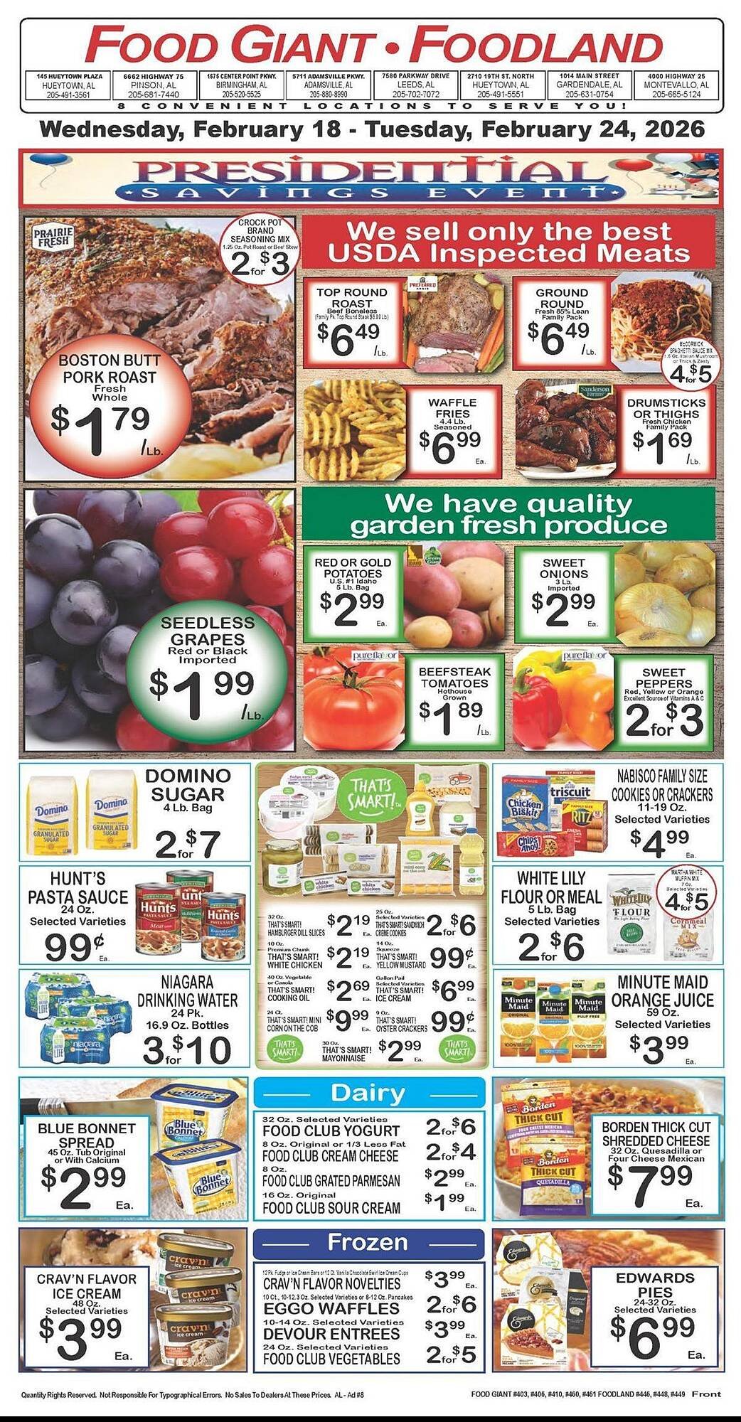 Foodland weekly ad