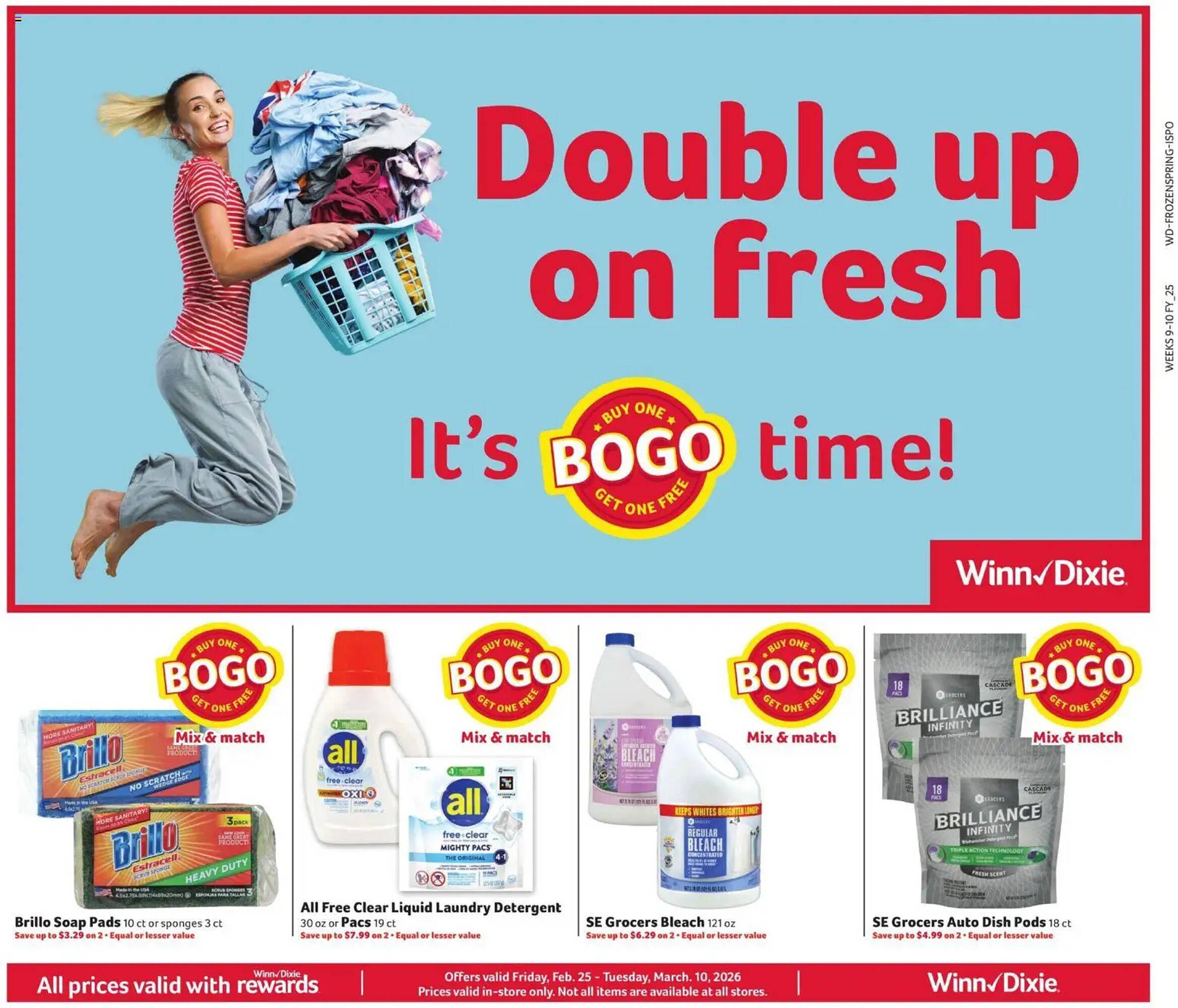 Winn Dixie weekly ad