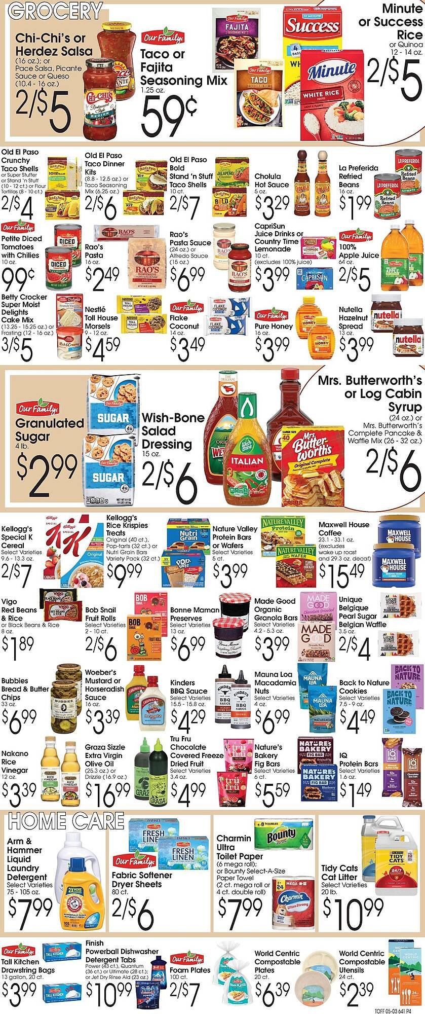 Family Fare weekly ad