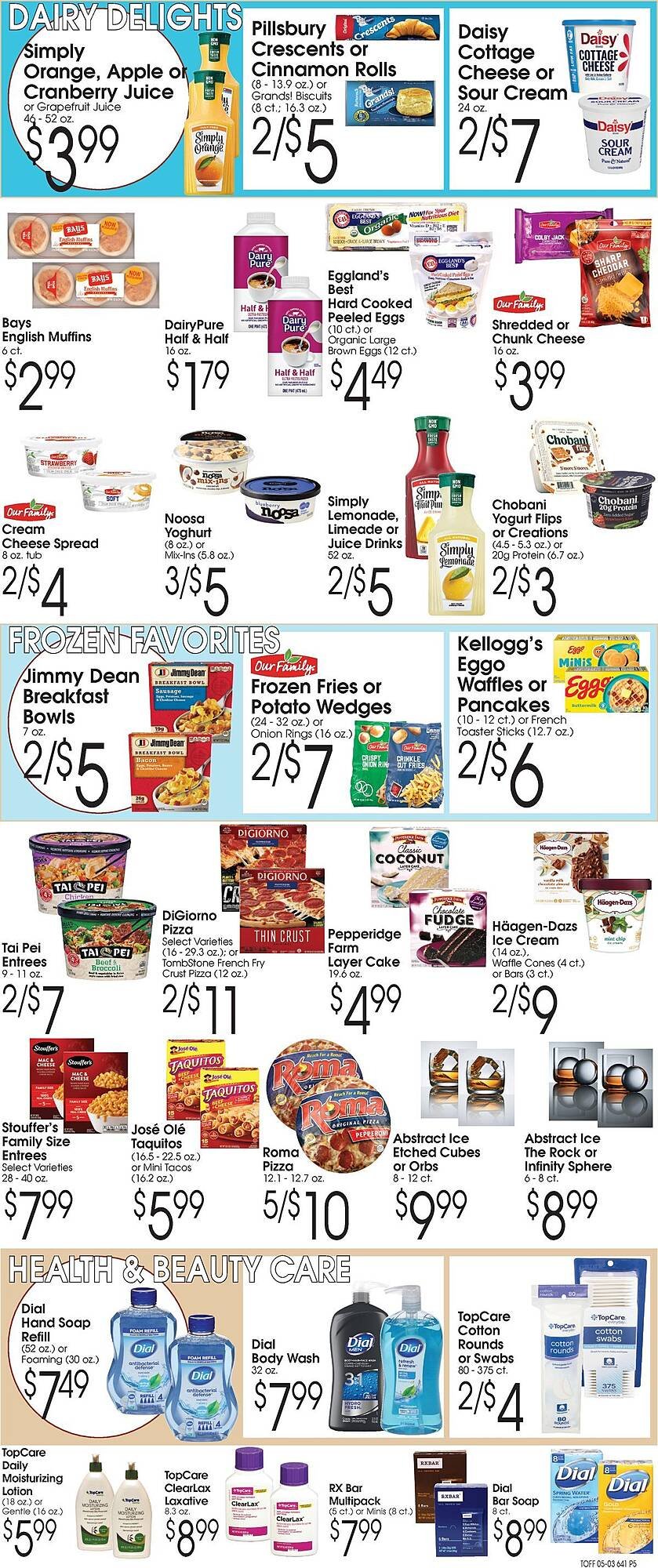 Family Fare weekly ad