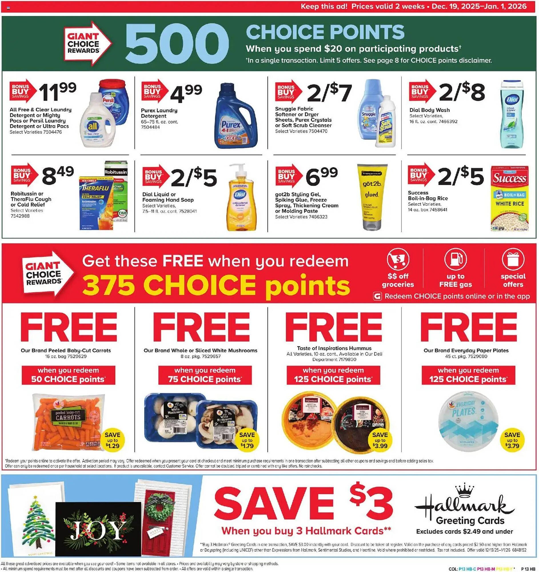 GIANT weekly ad