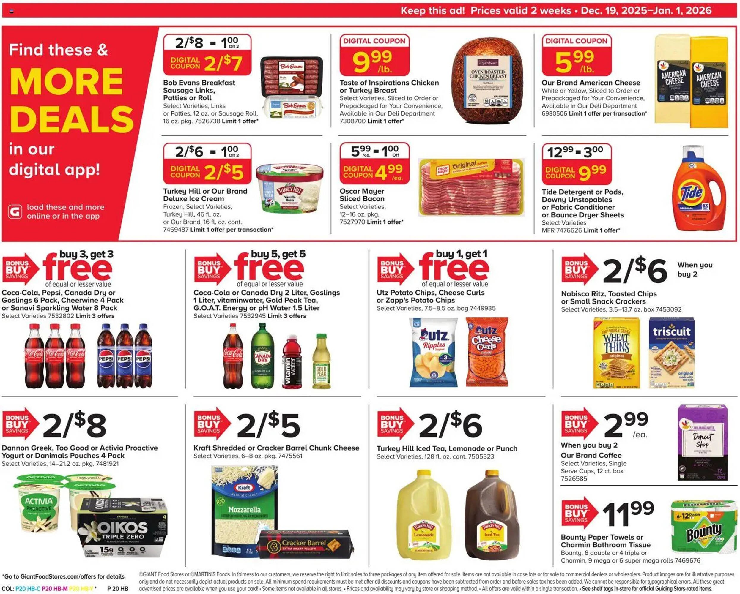 GIANT weekly ad