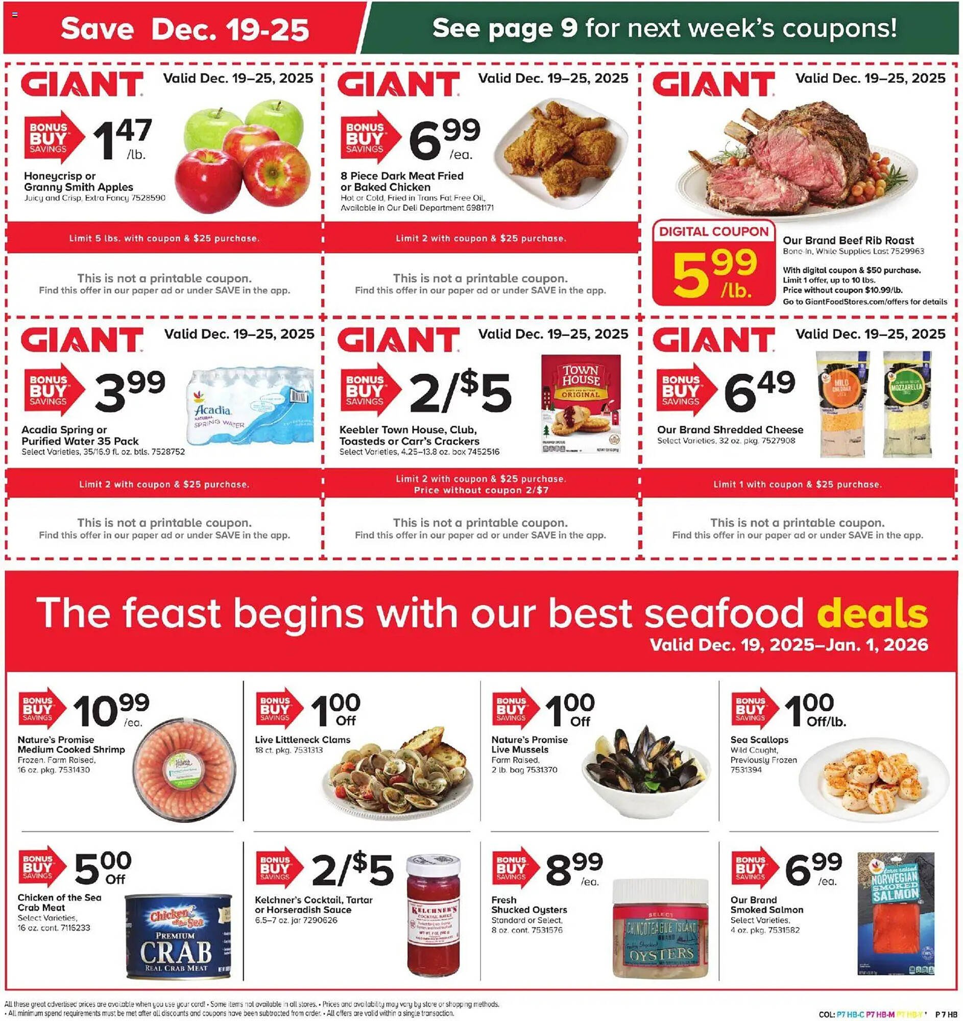 GIANT weekly ad