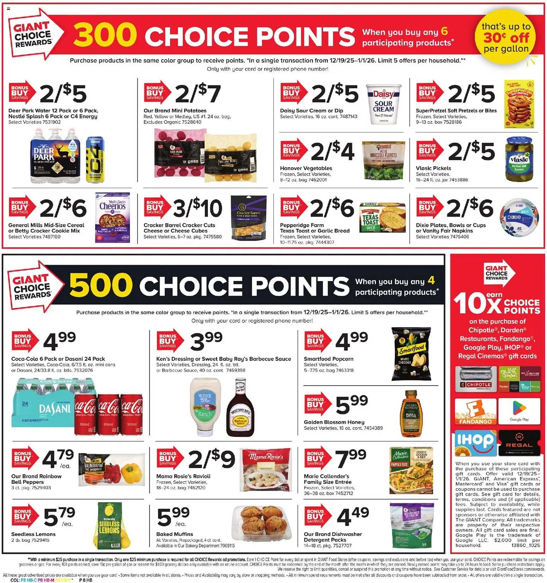 GIANT weekly ad