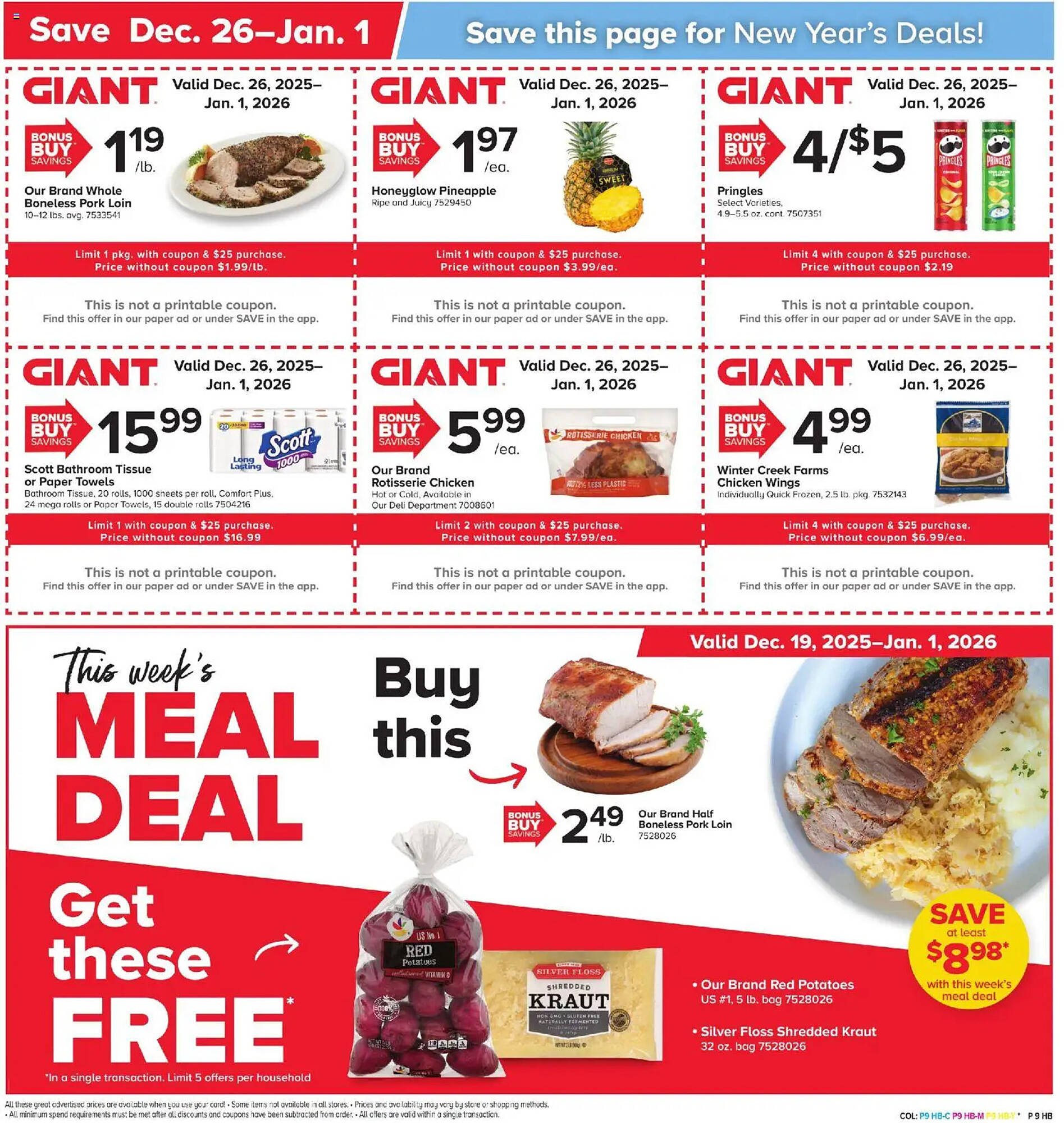 GIANT weekly ad