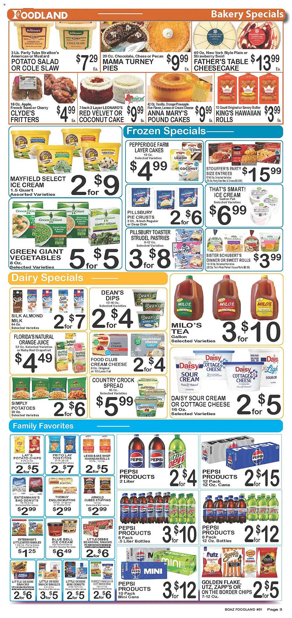 Foodland weekly ad