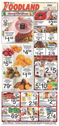 Foodland weekly ad