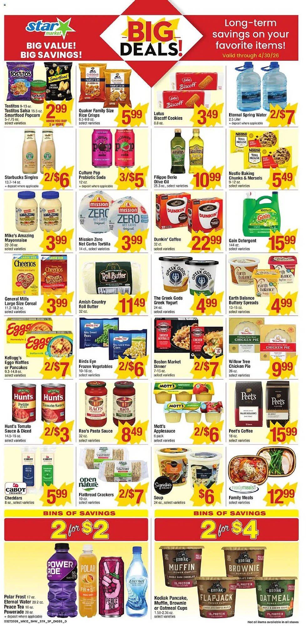 Star Market weekly ad