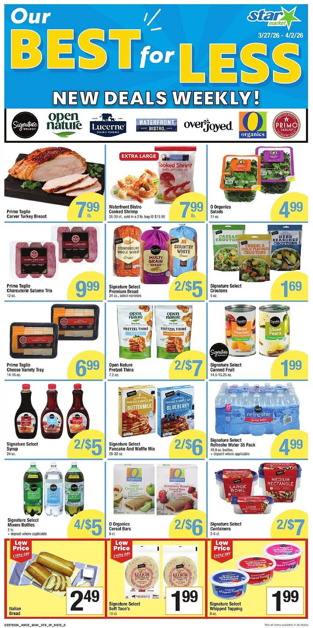 Star Market weekly ad