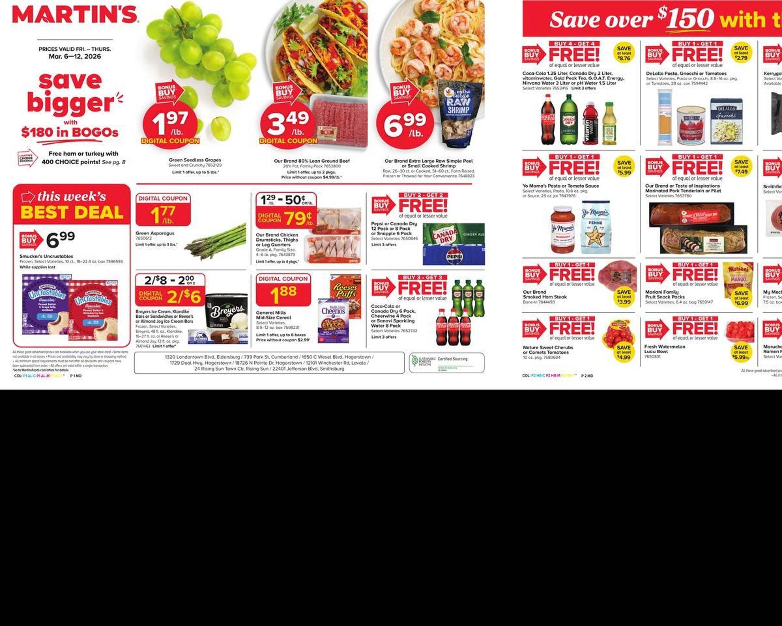 Martin's weekly ad