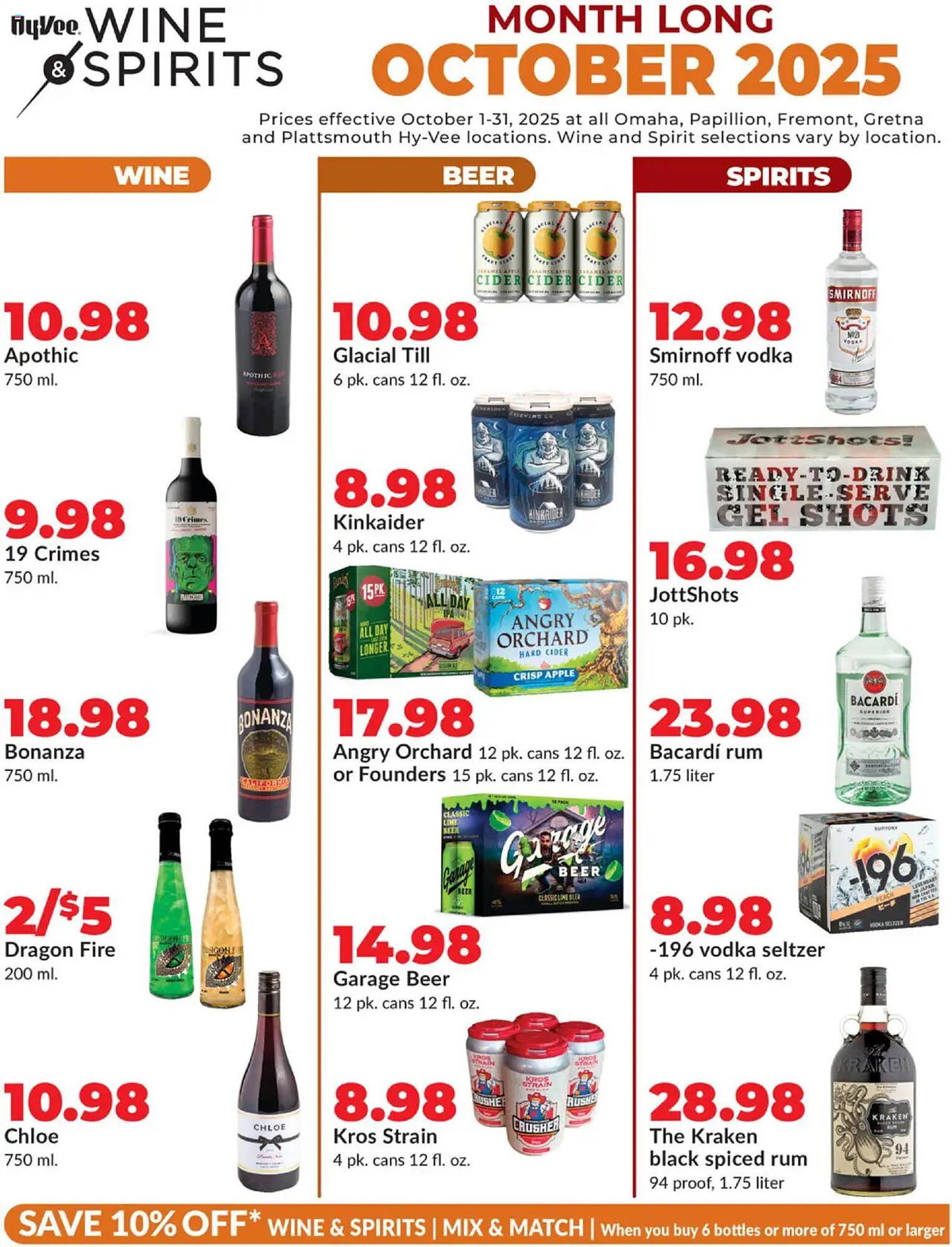 Hy-Vee weekly ad (2025-10-01 - 2025-11-01) | 1