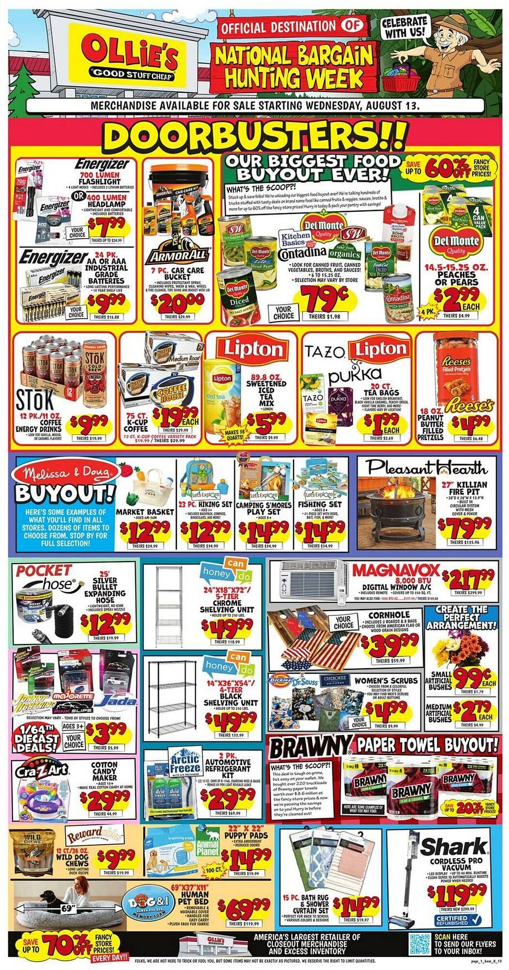 Ollie&#039;s Weekly Ad (2025-08-13 - 2025-08-20) | 1