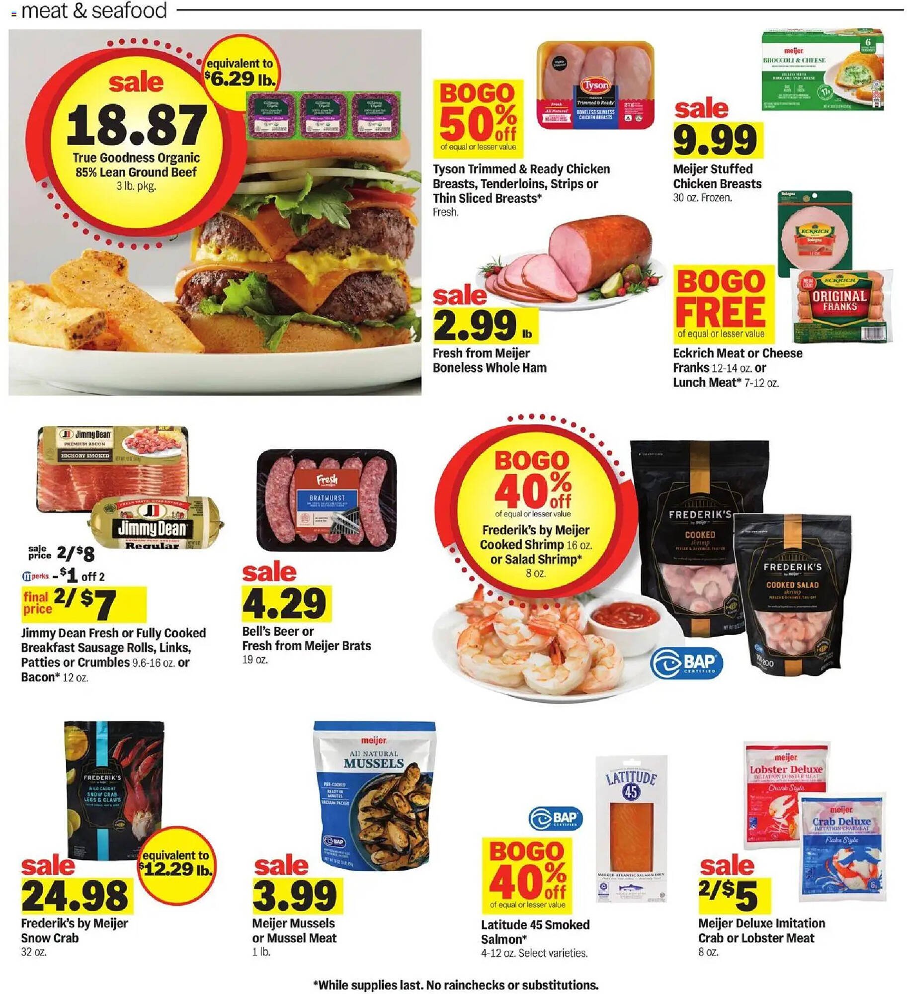 Meijer weekly ad