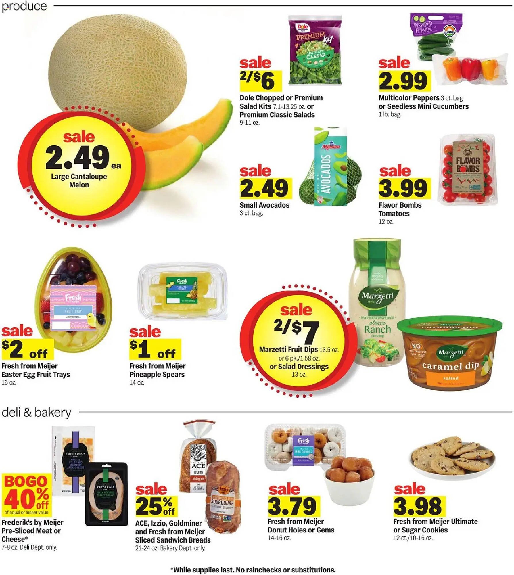 Meijer weekly ad