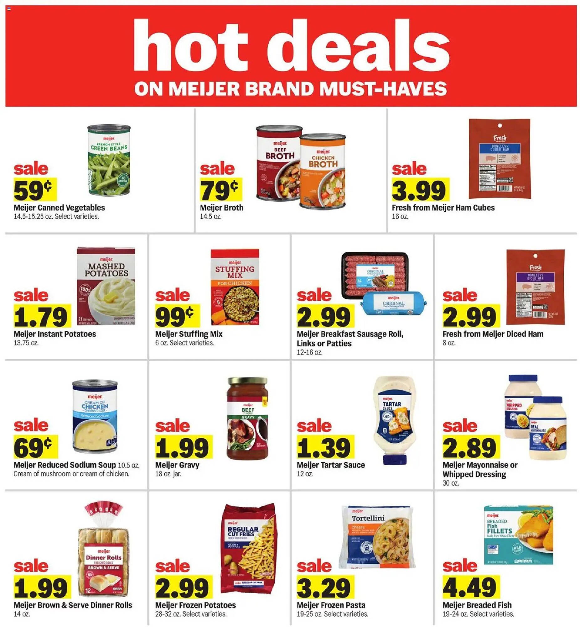 Meijer weekly ad