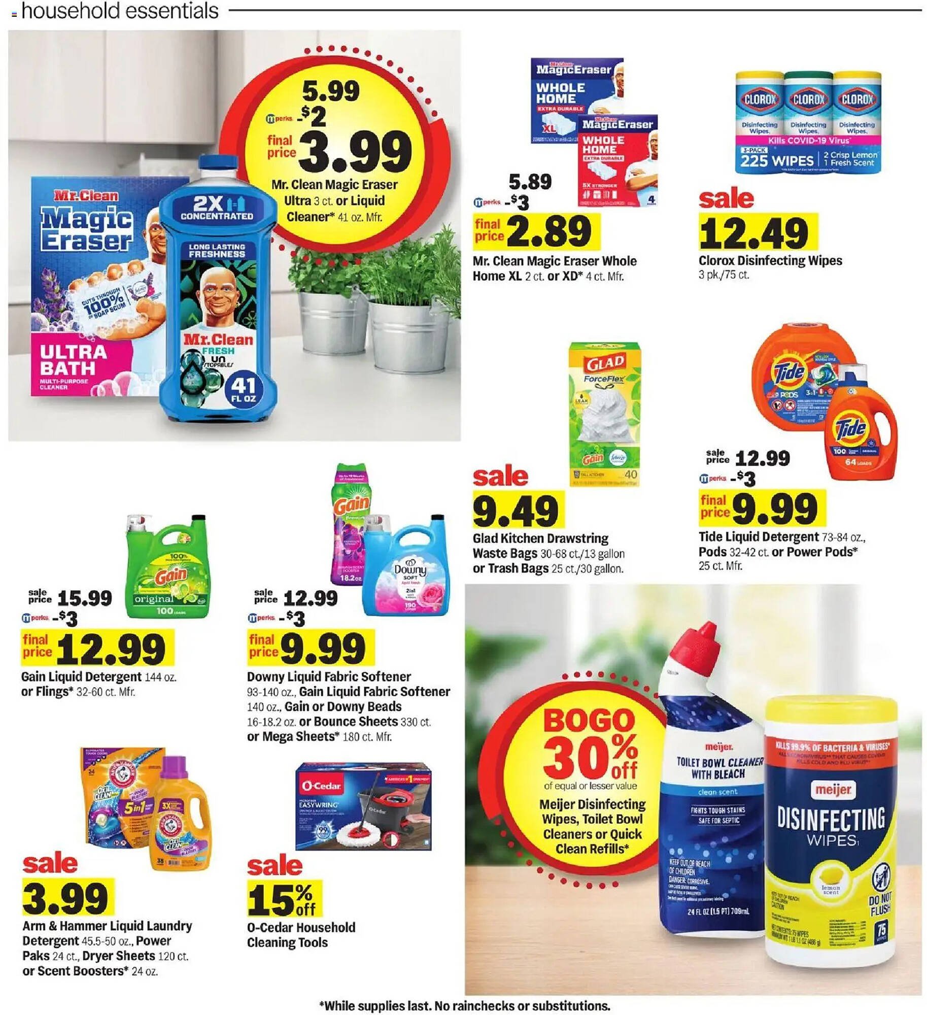 Meijer weekly ad