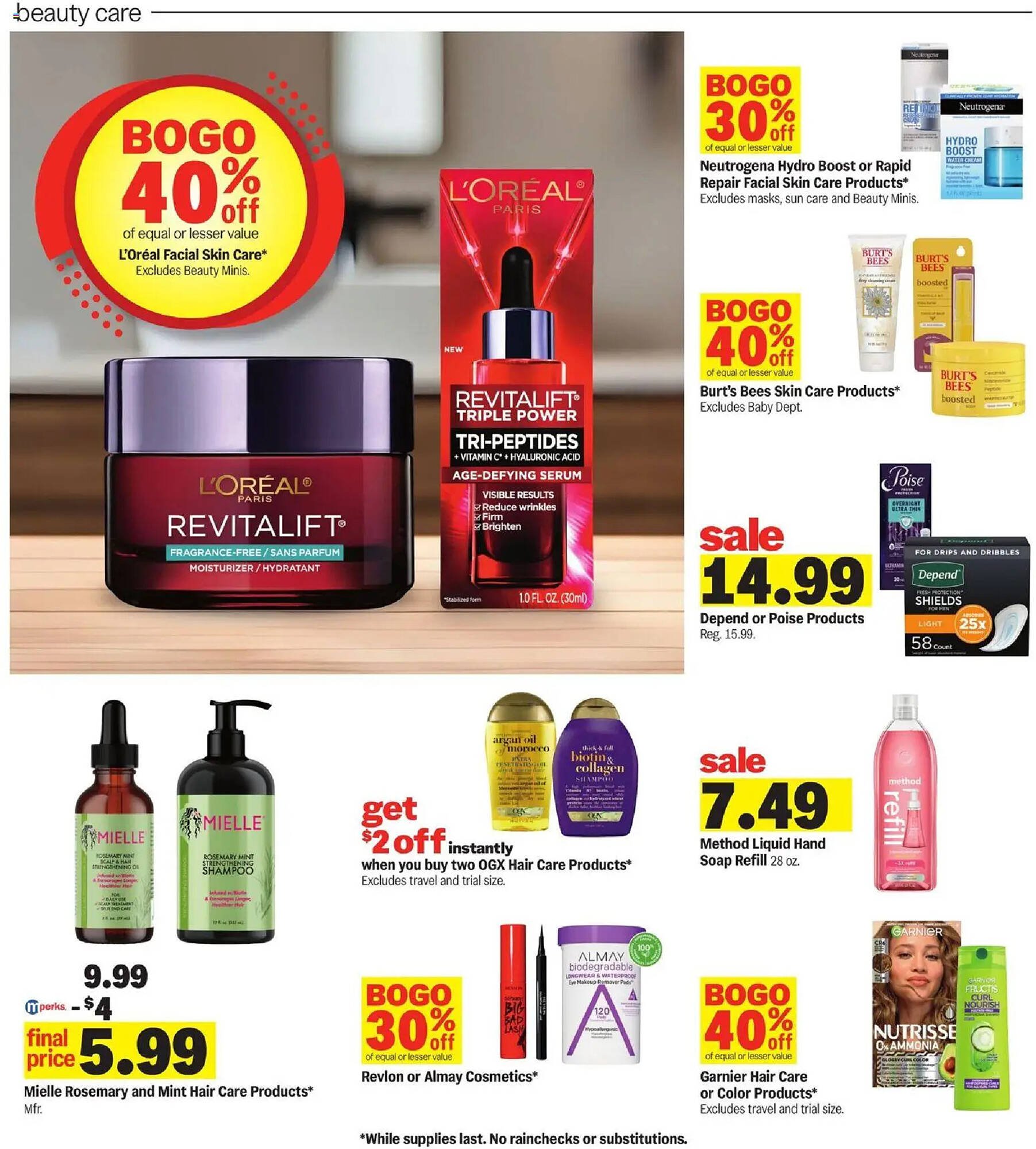 Meijer weekly ad