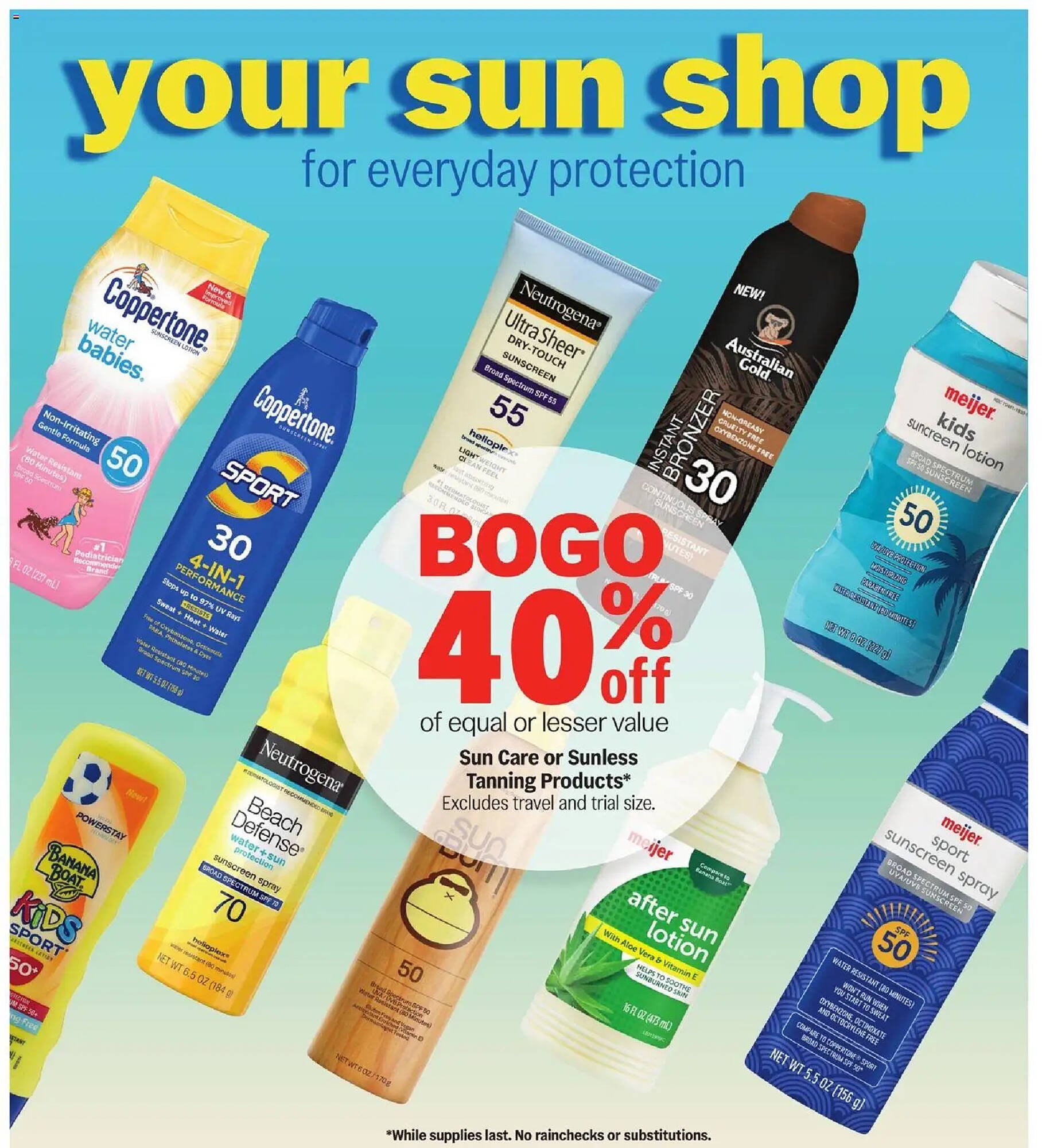 Meijer weekly ad