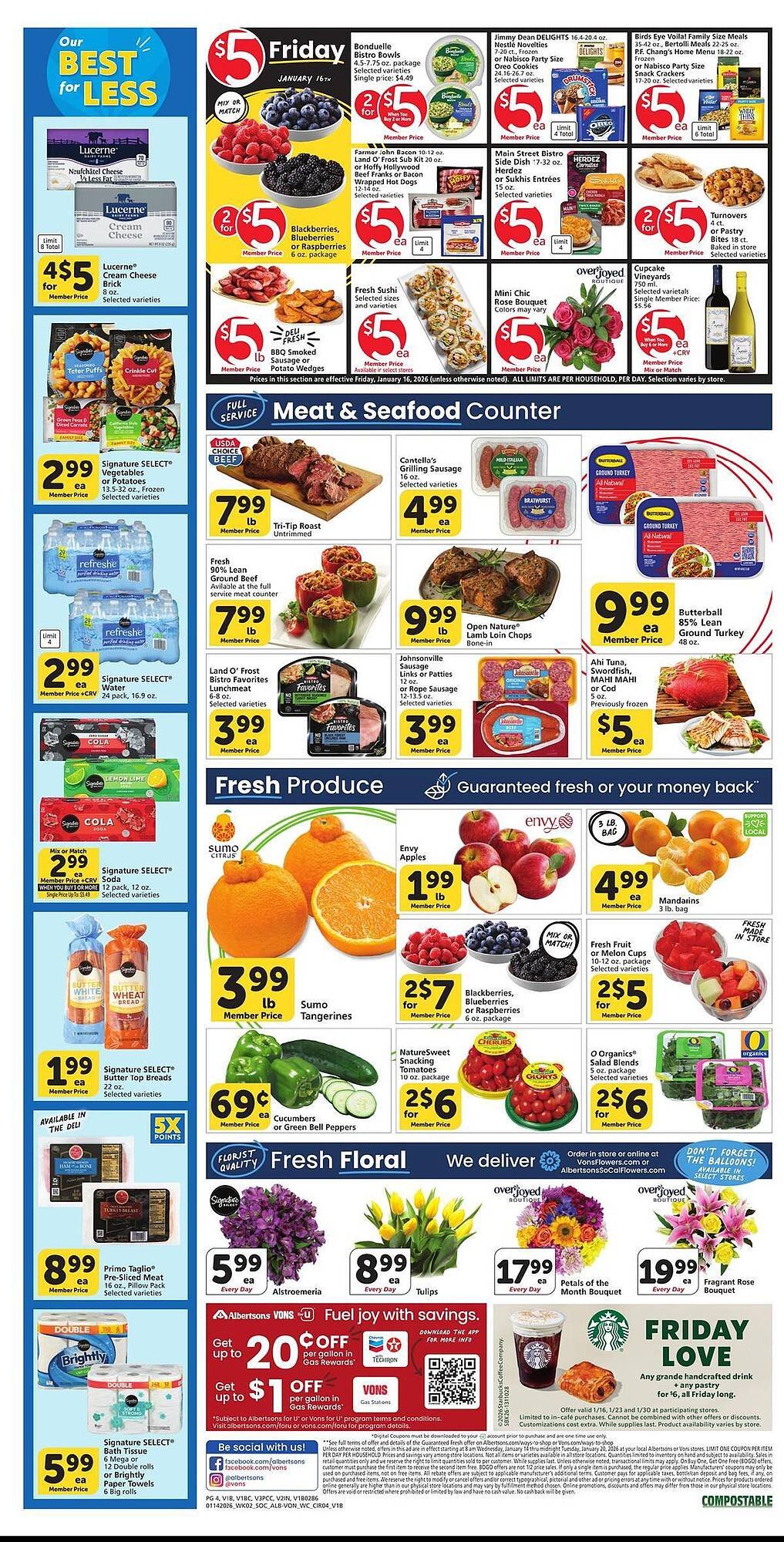 Vons weekly ad