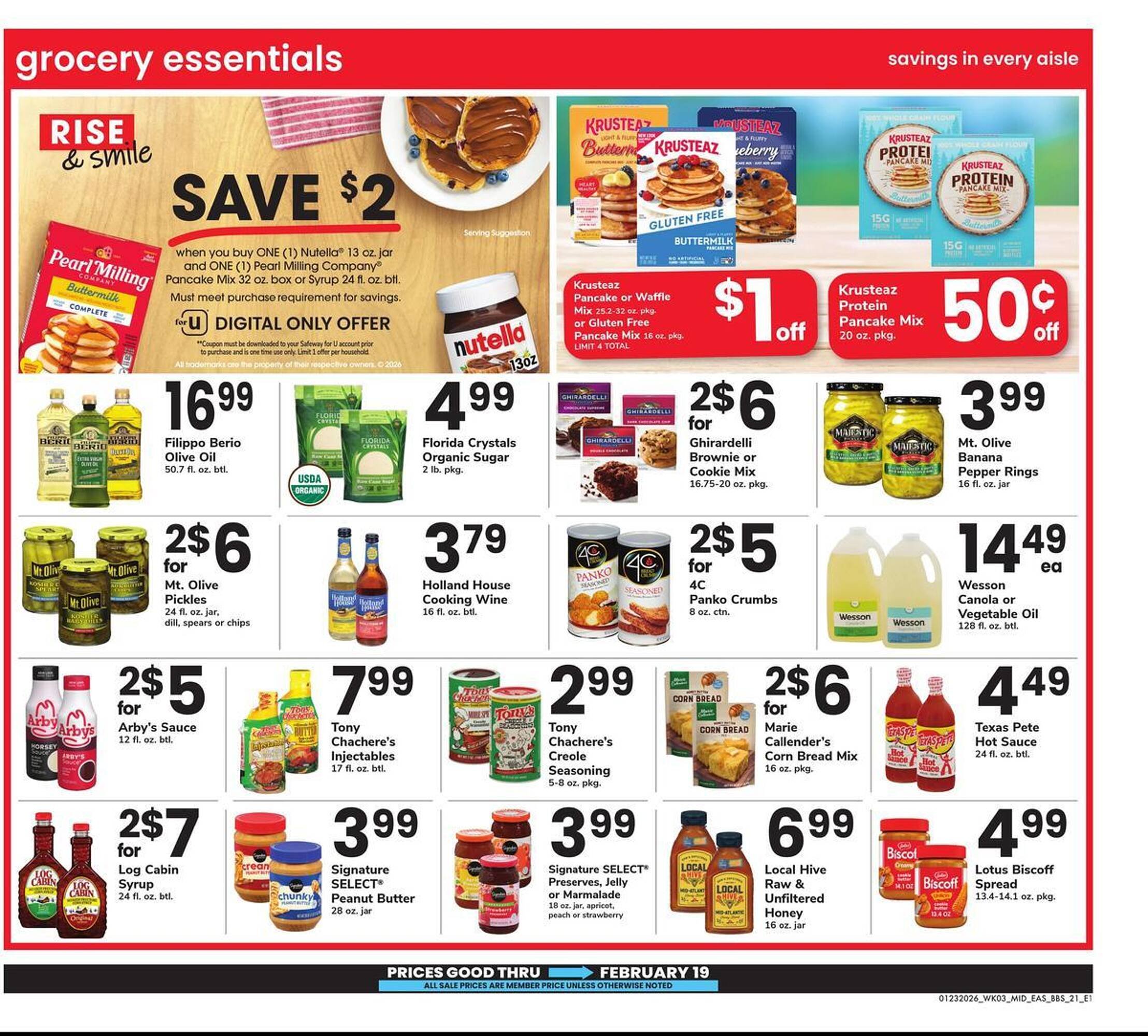 Safeway weekly ad