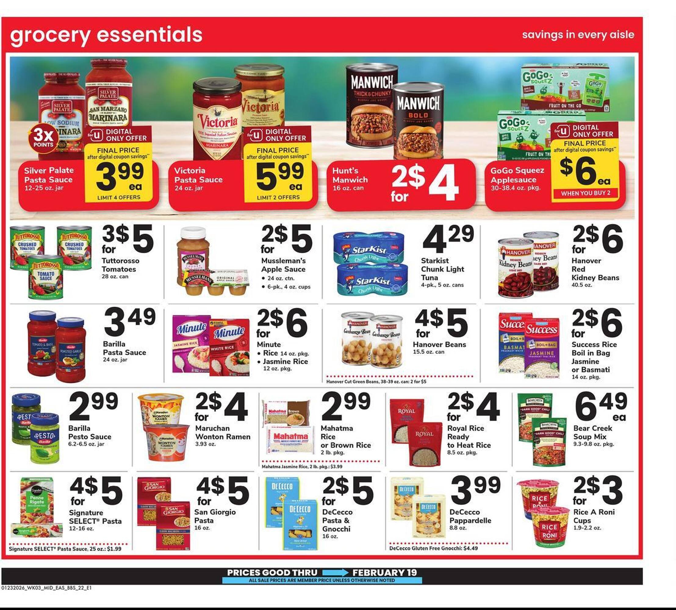 Safeway weekly ad