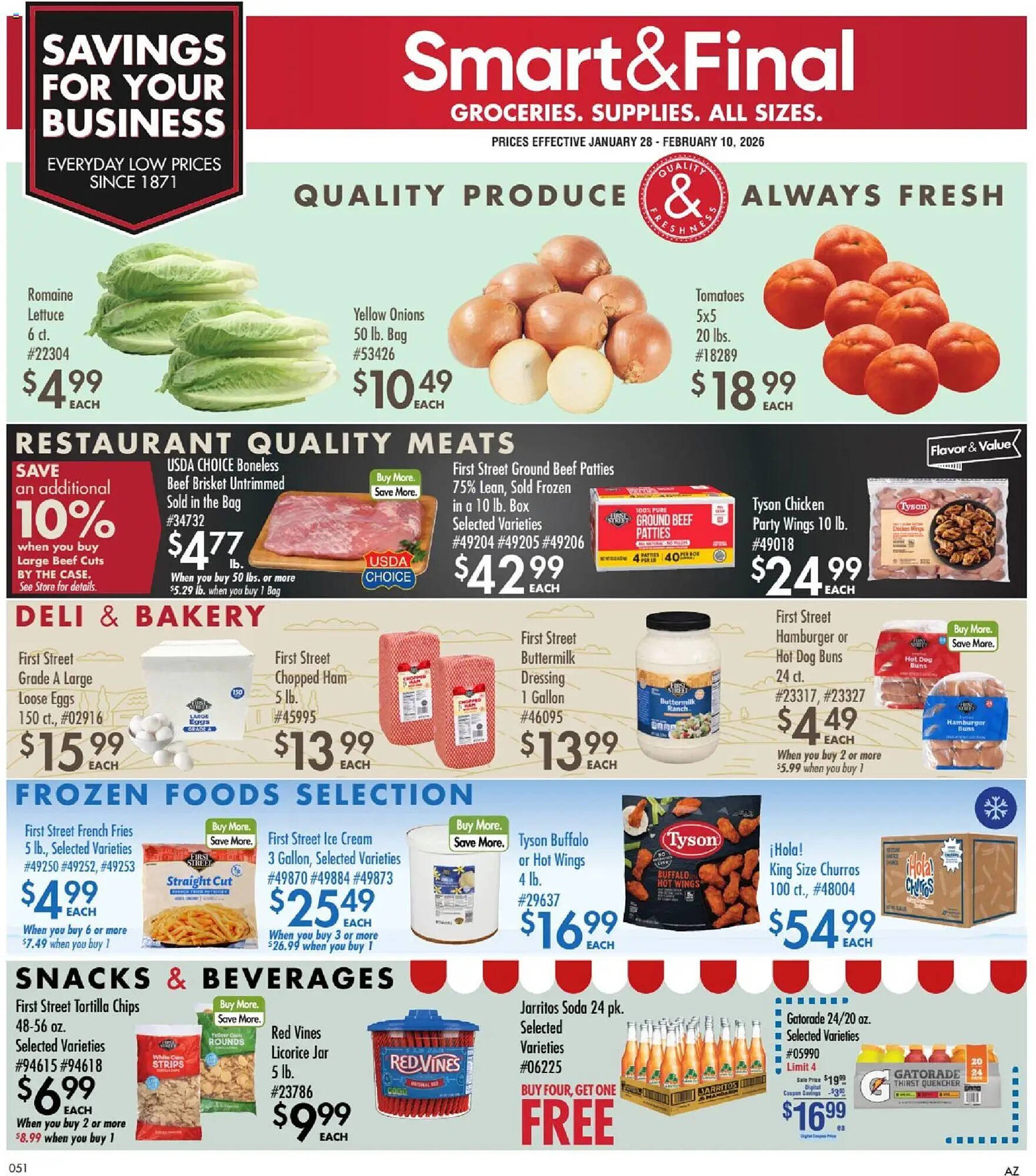 Smart &amp; Final weekly ad
