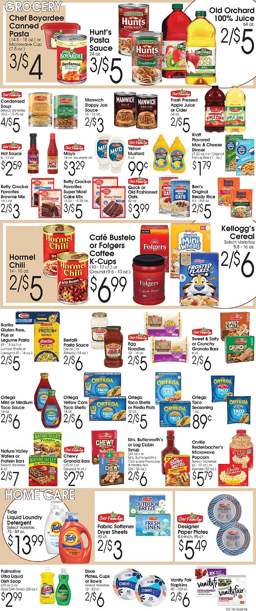 Family Fare weekly ad